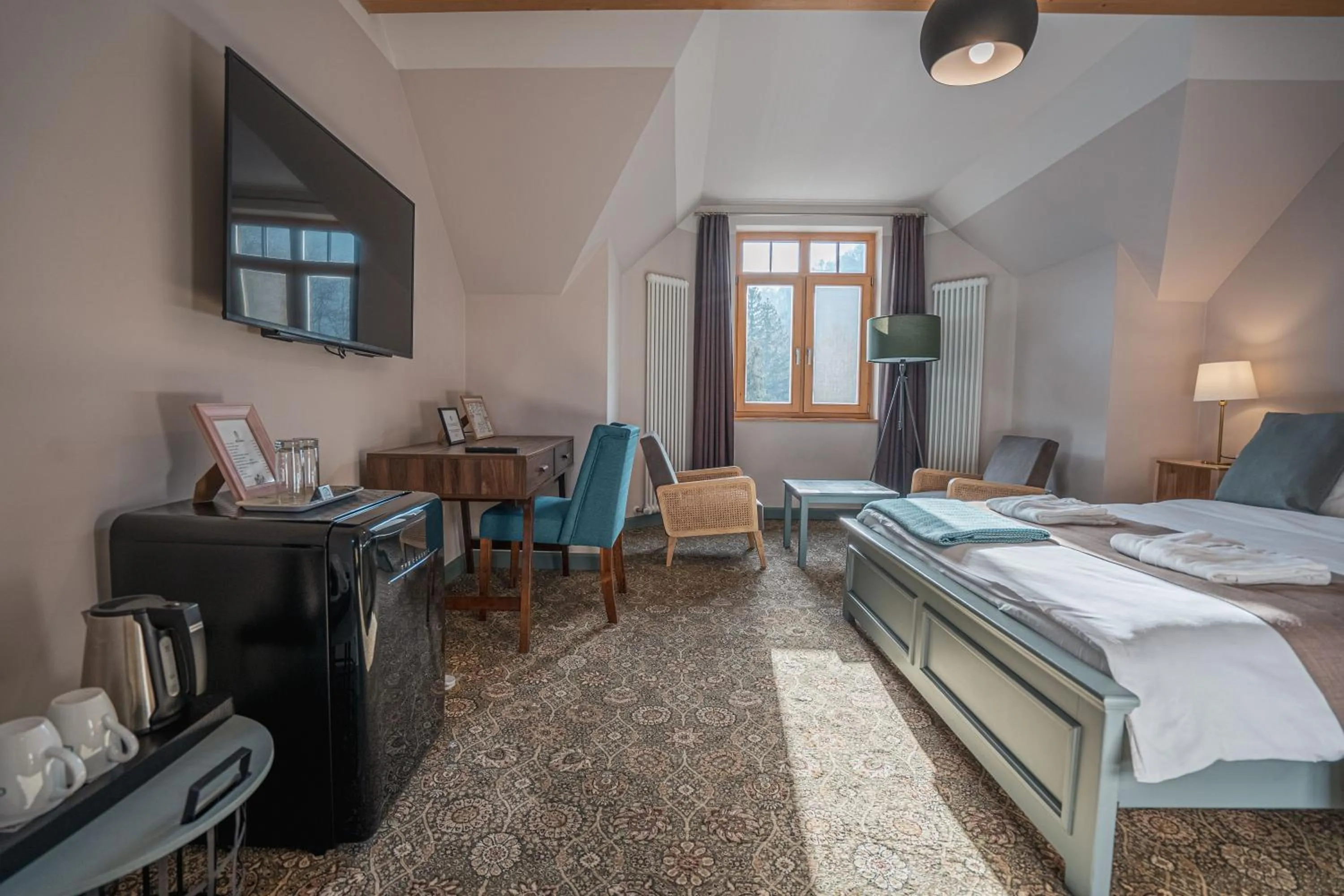 Bed in Conacul Törzburg