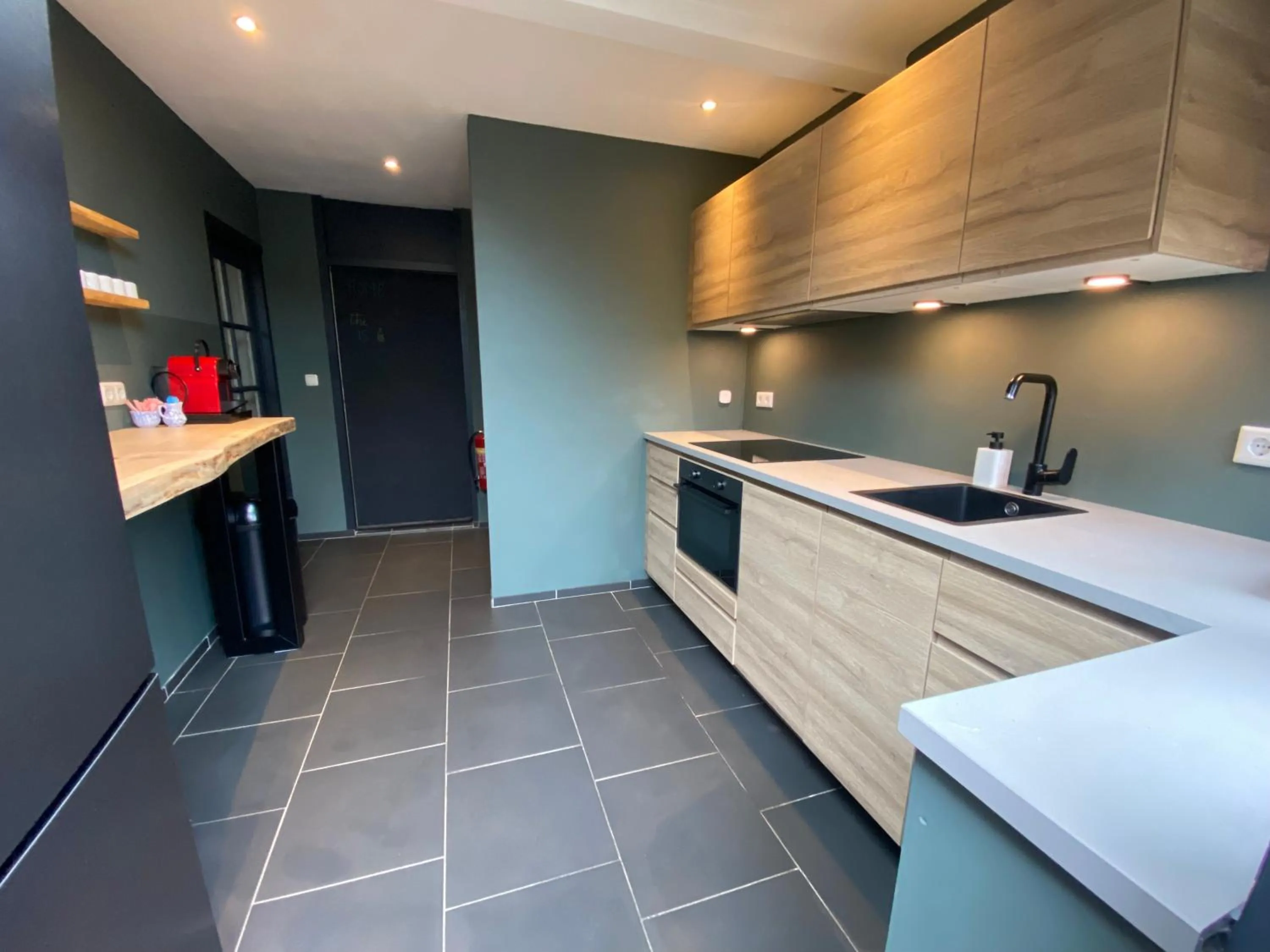 kitchen in Kindvriendelijk appartement de Hooge Stukken onder de rook van Groningen