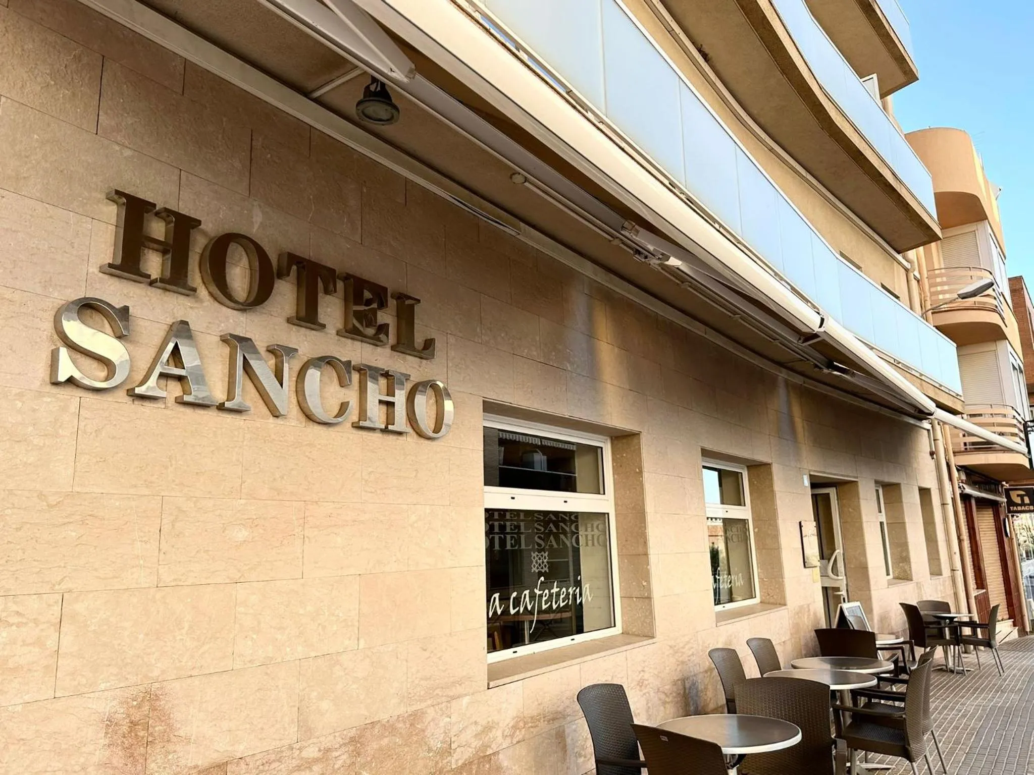 Property building in Hotel Sancho