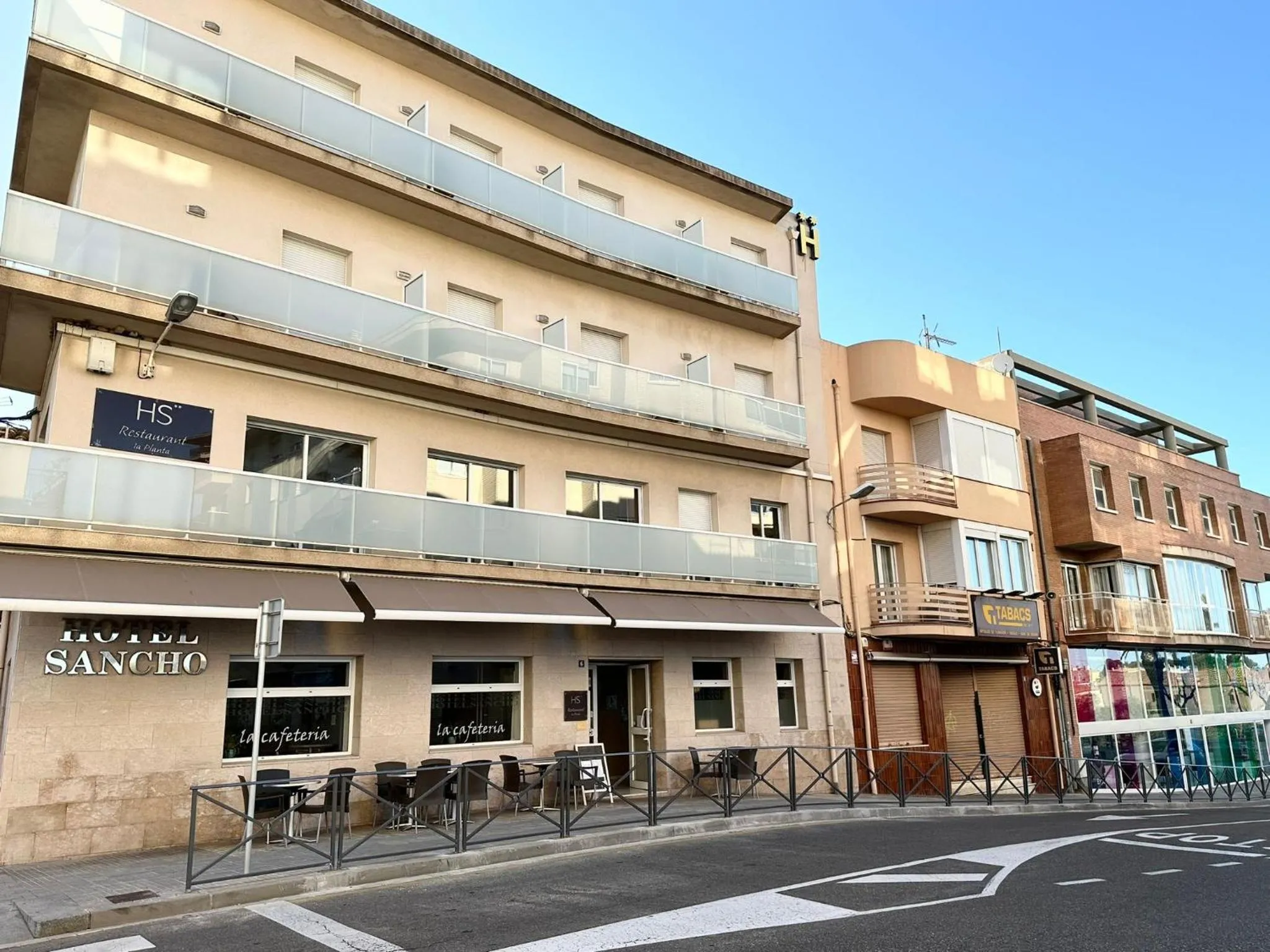 Property building in Hotel Sancho