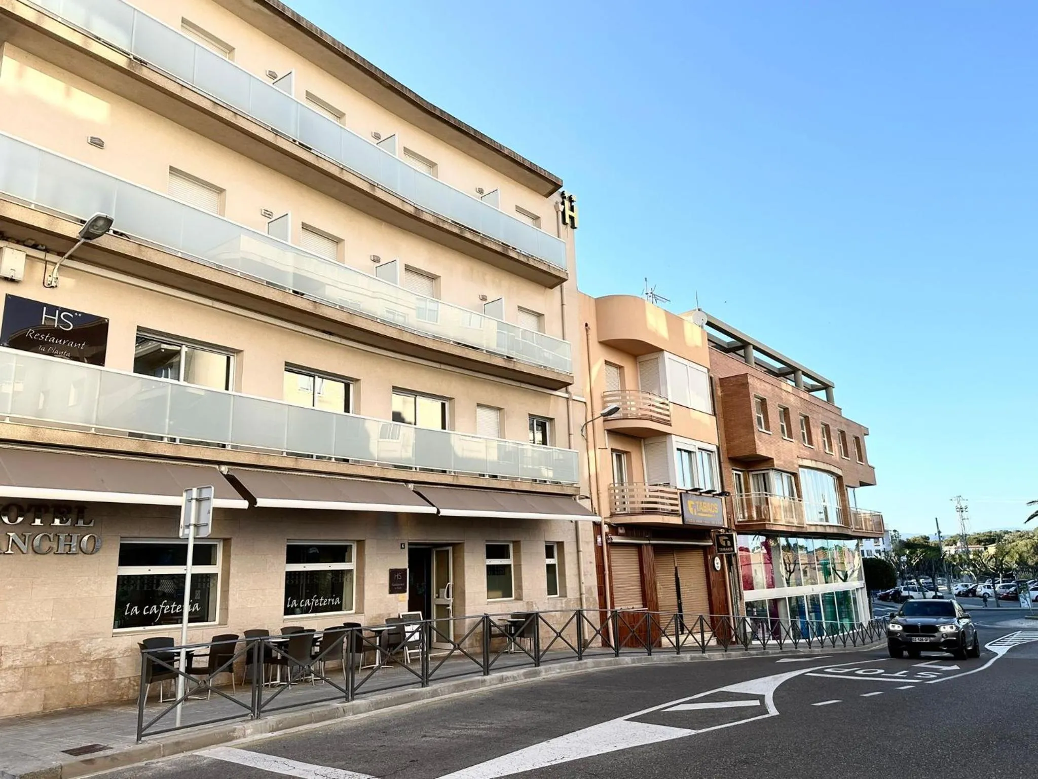 Property building in Hotel Sancho