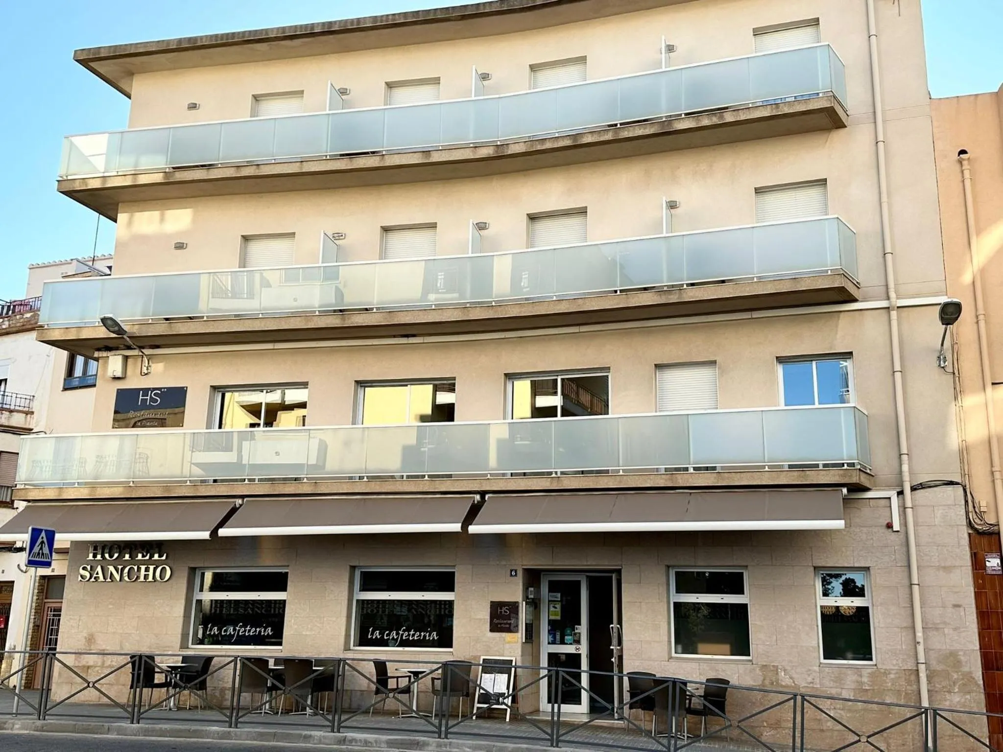 Property building in Hotel Sancho