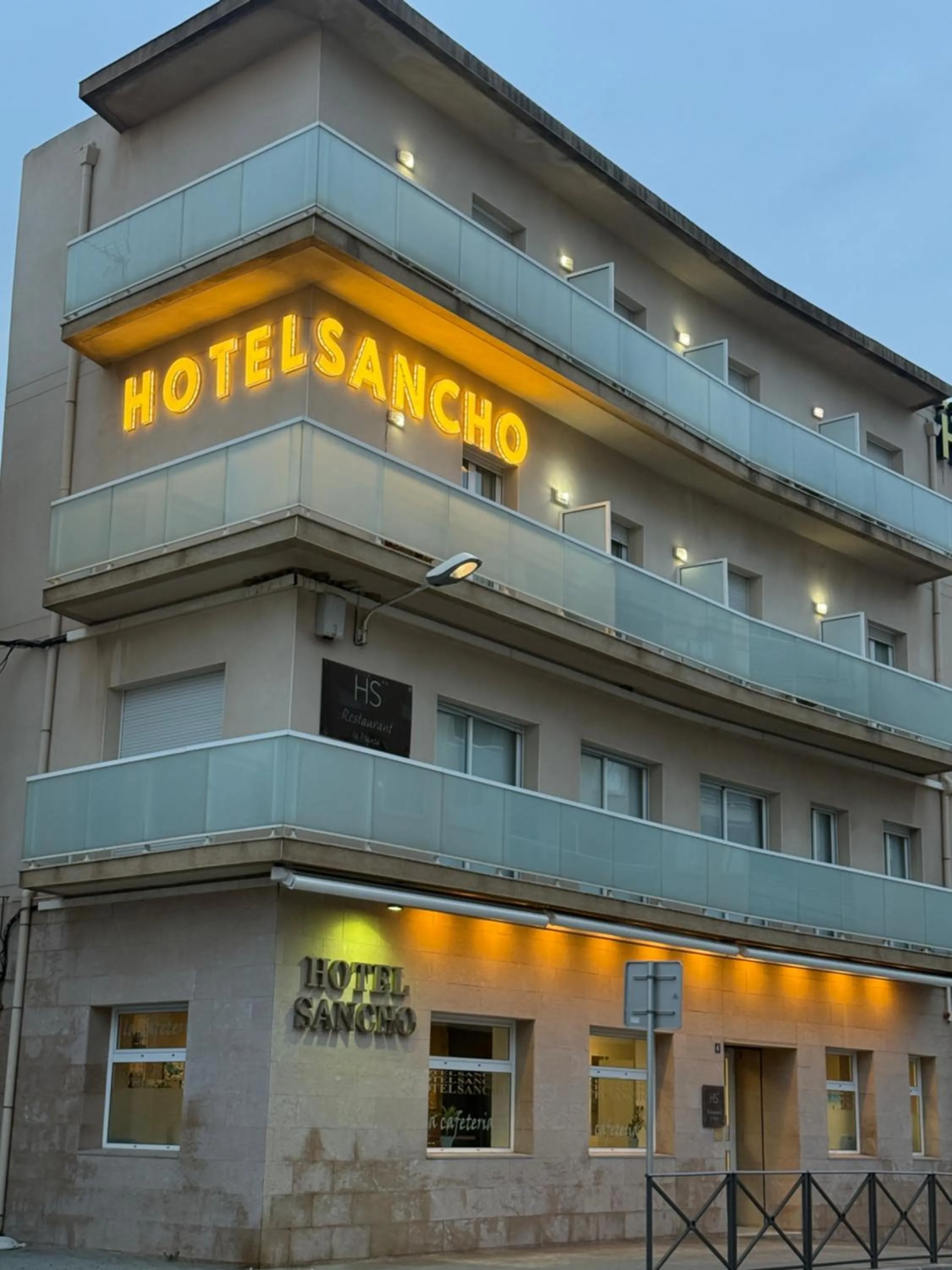 Property building in Hotel Sancho