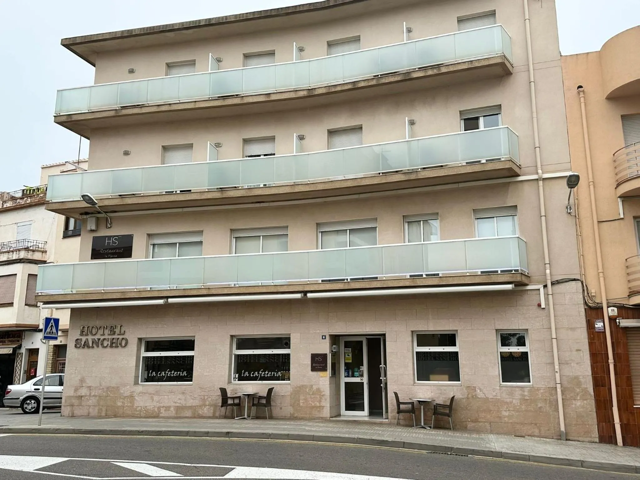 Property building in Hotel Sancho