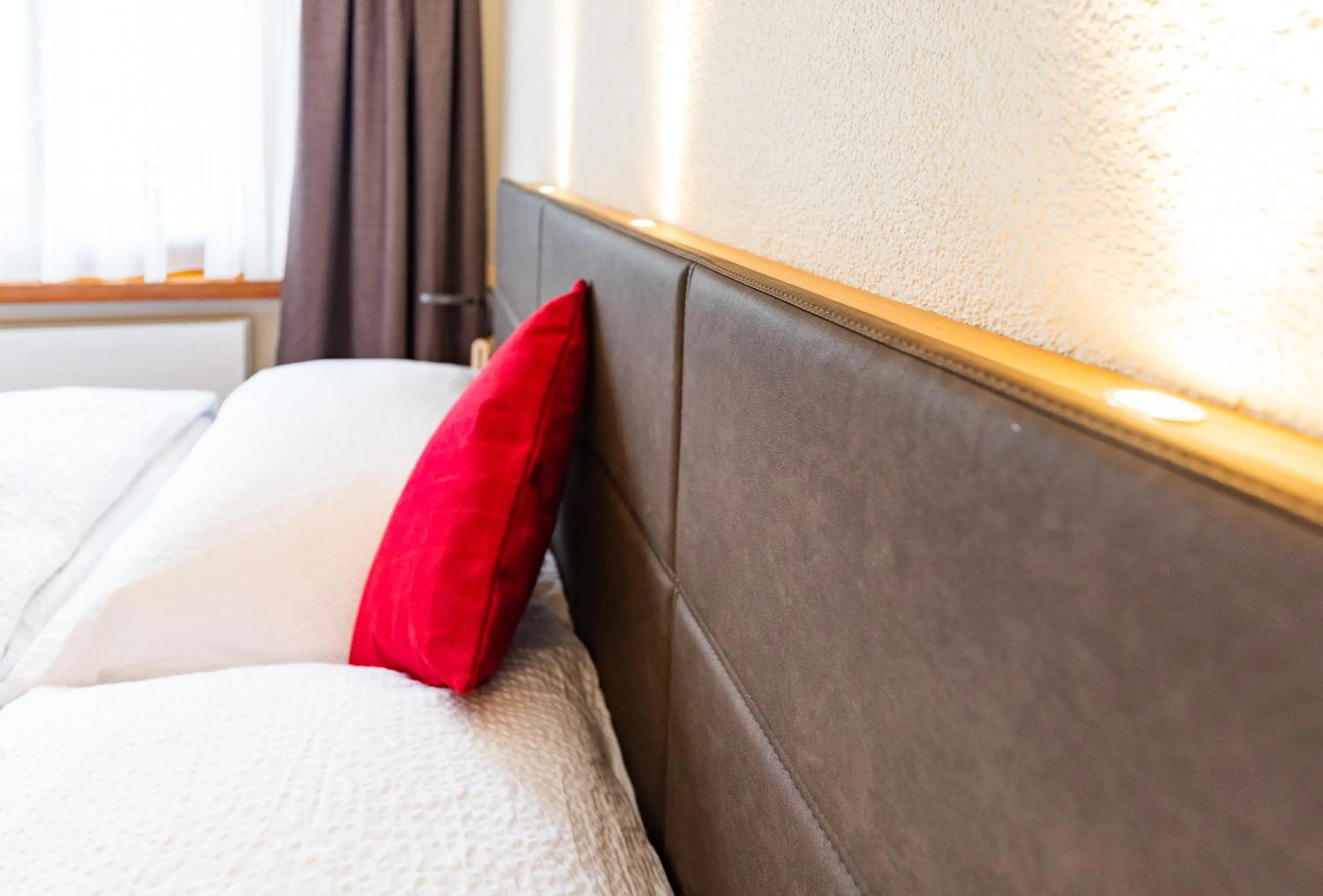 Bed in Hotel Restaurant Silbersand