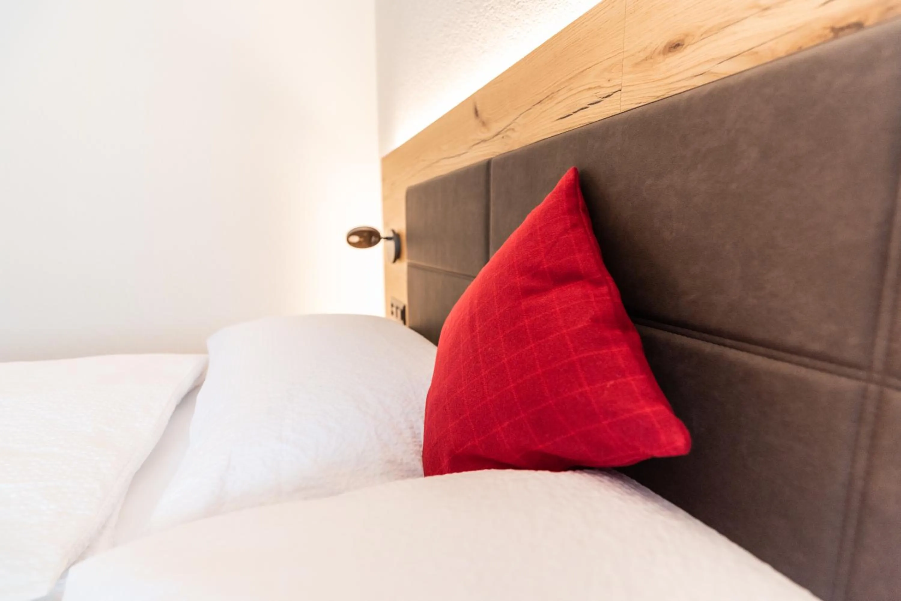 Bed in Hotel Restaurant Silbersand