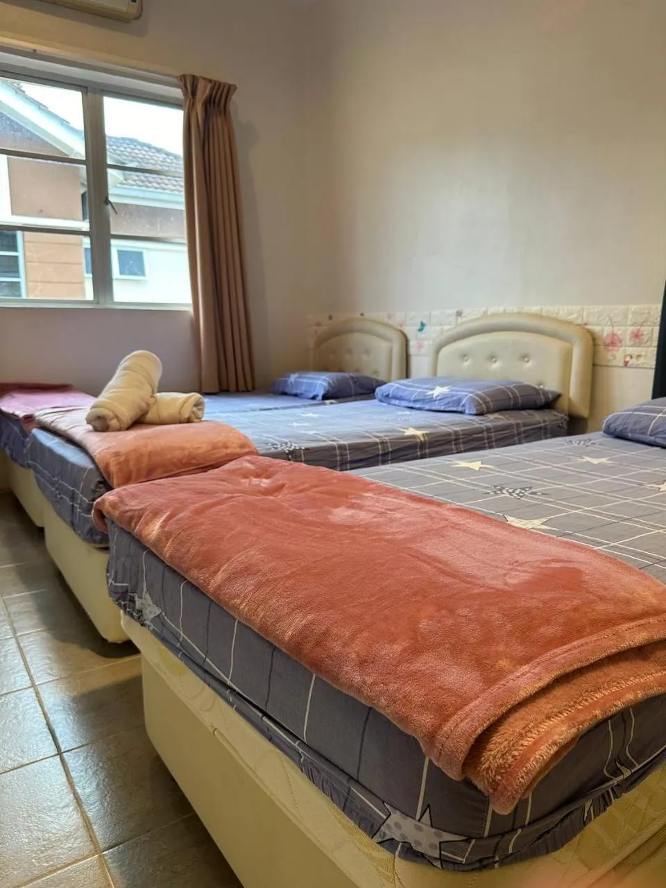 Bed in Greenleaf Angsana Homestay