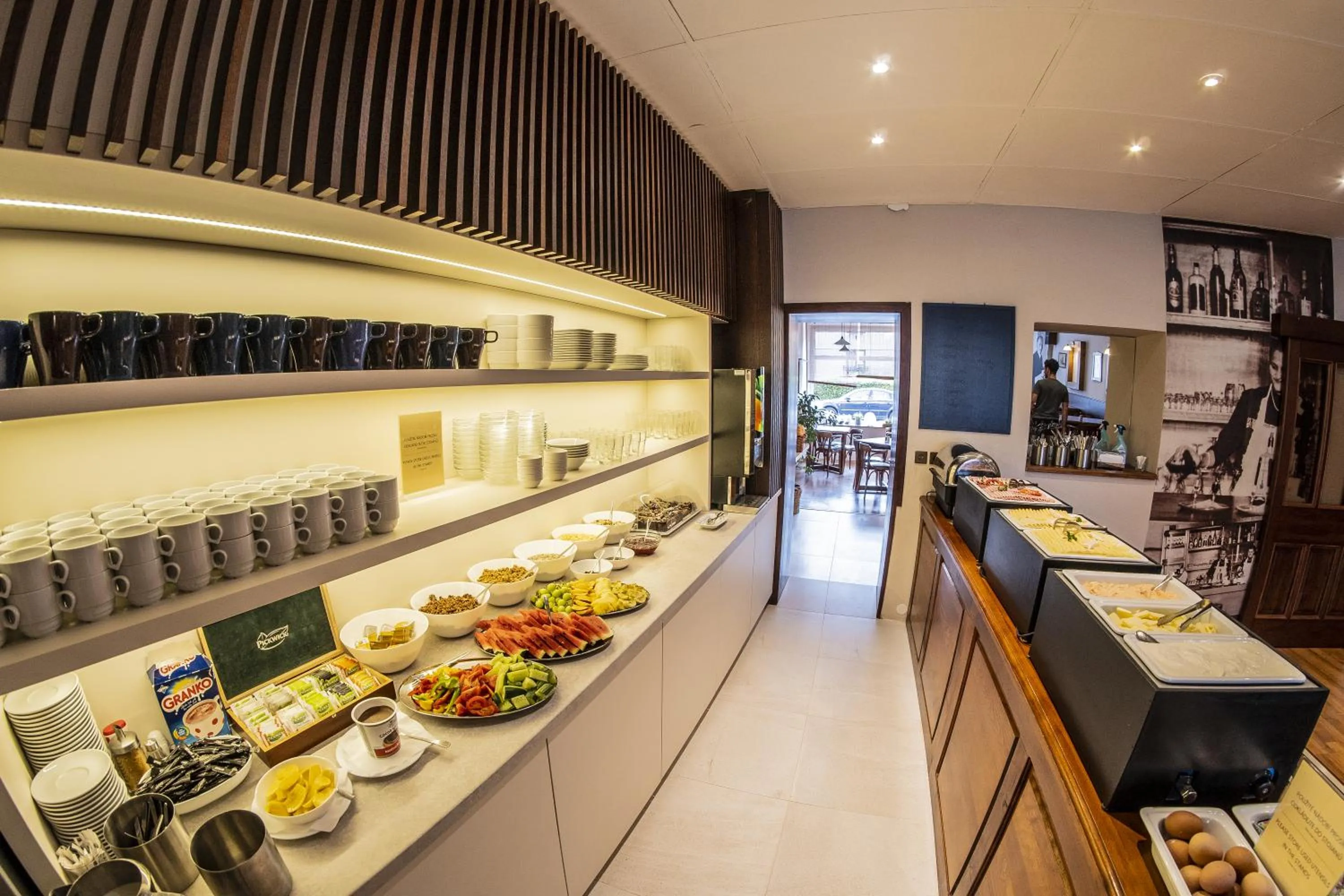 Buffet breakfast in Hotel Karel IV.