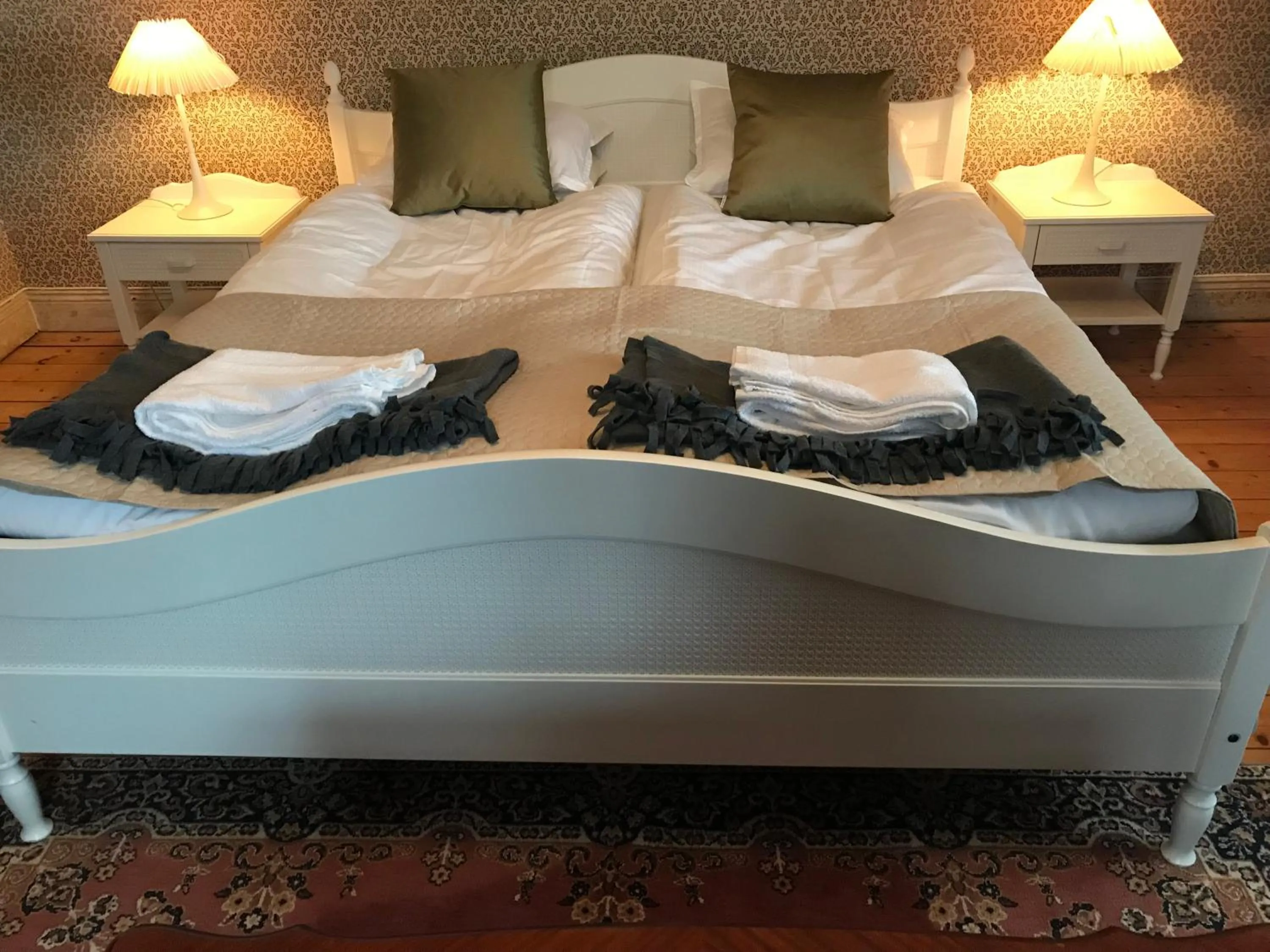 Photo of the whole room in Berg Säteri