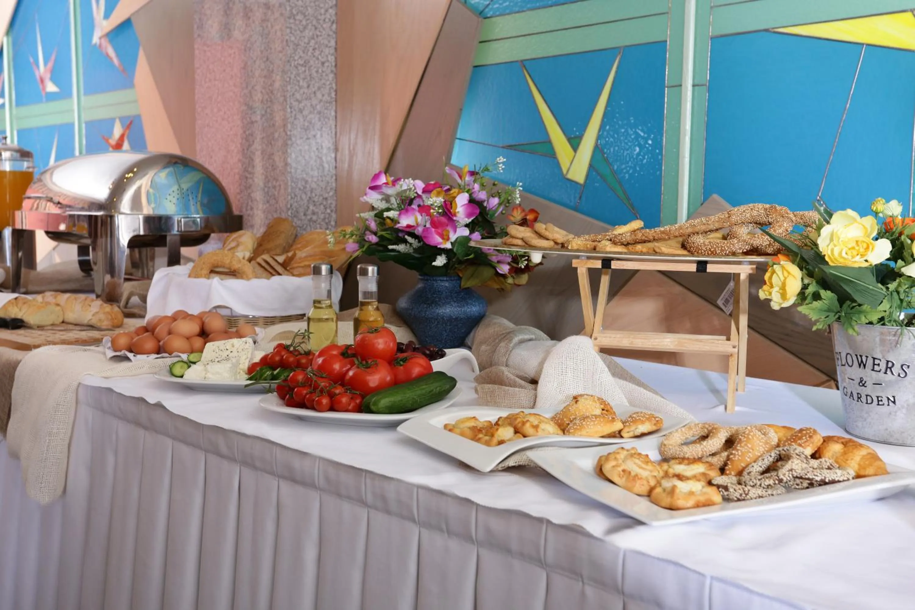 Food close-up in Xenophon Hotel