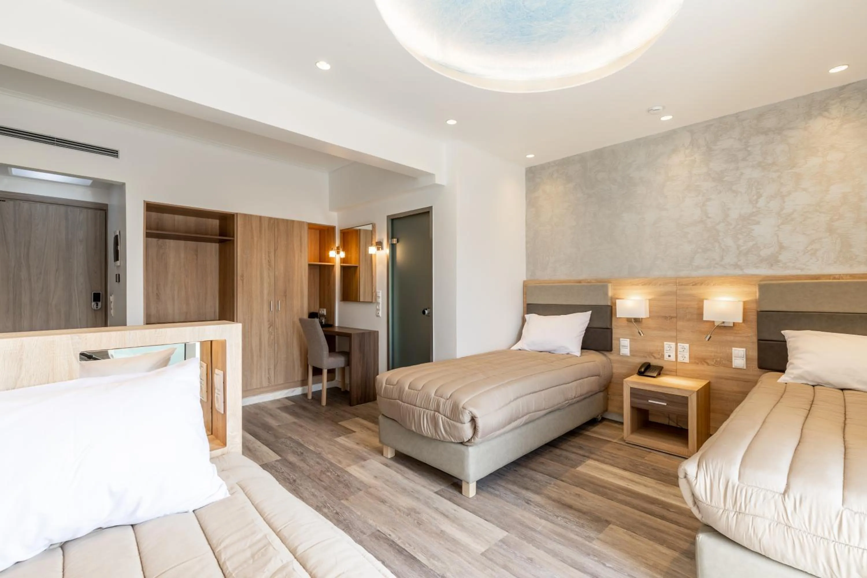 Bed in Xenophon Hotel