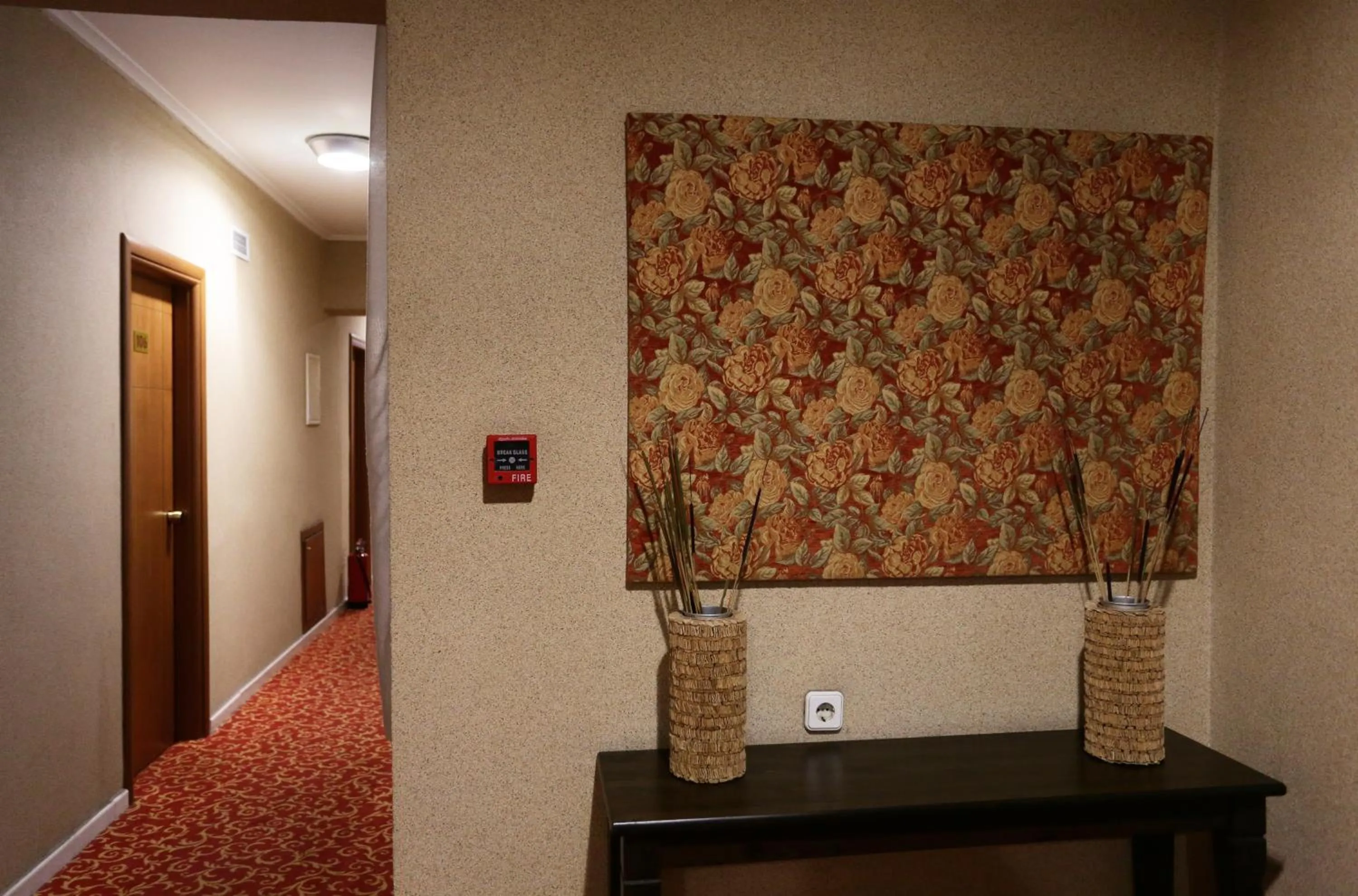 Decorative detail, Bed in Xenophon Hotel