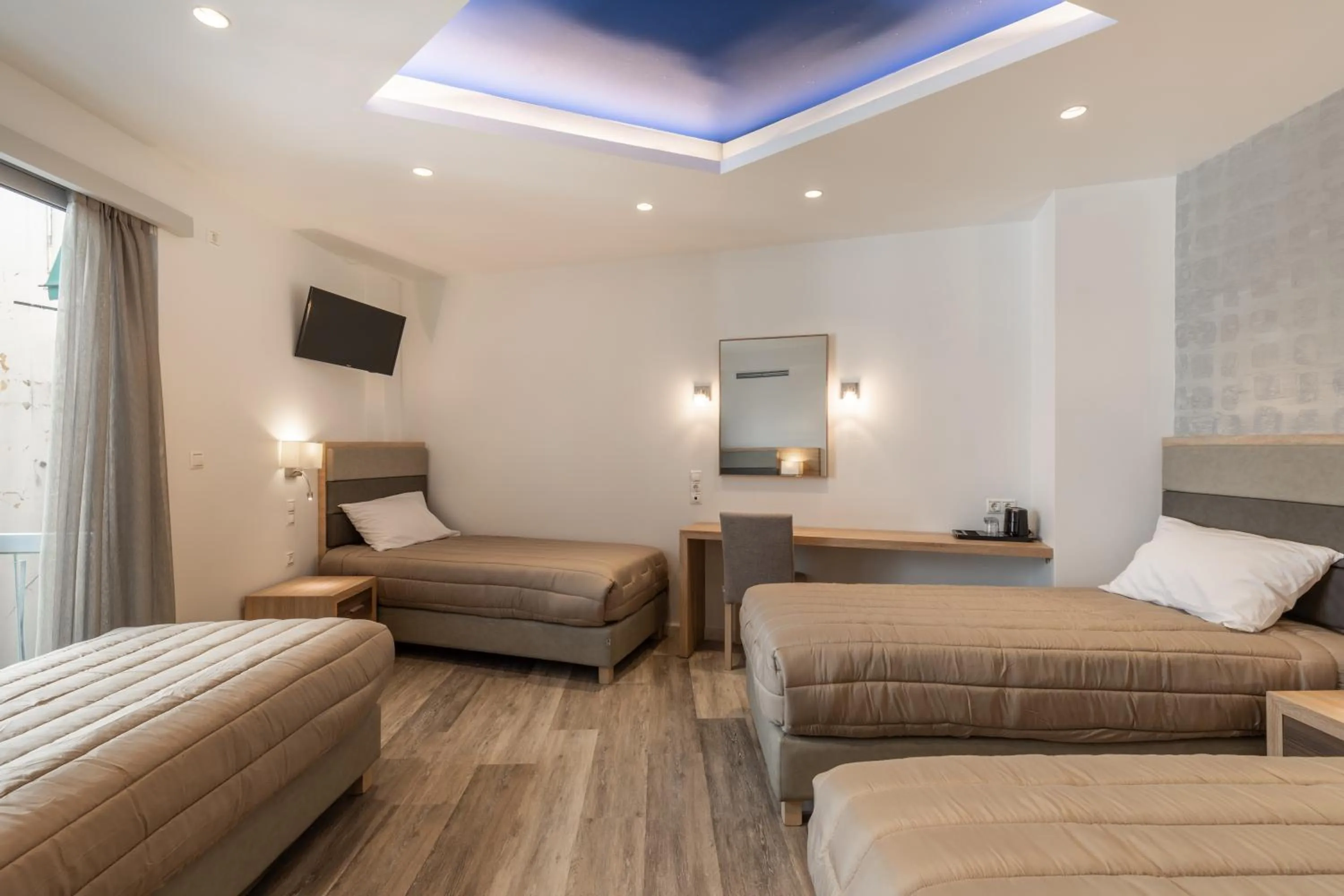 Bed in Xenophon Hotel