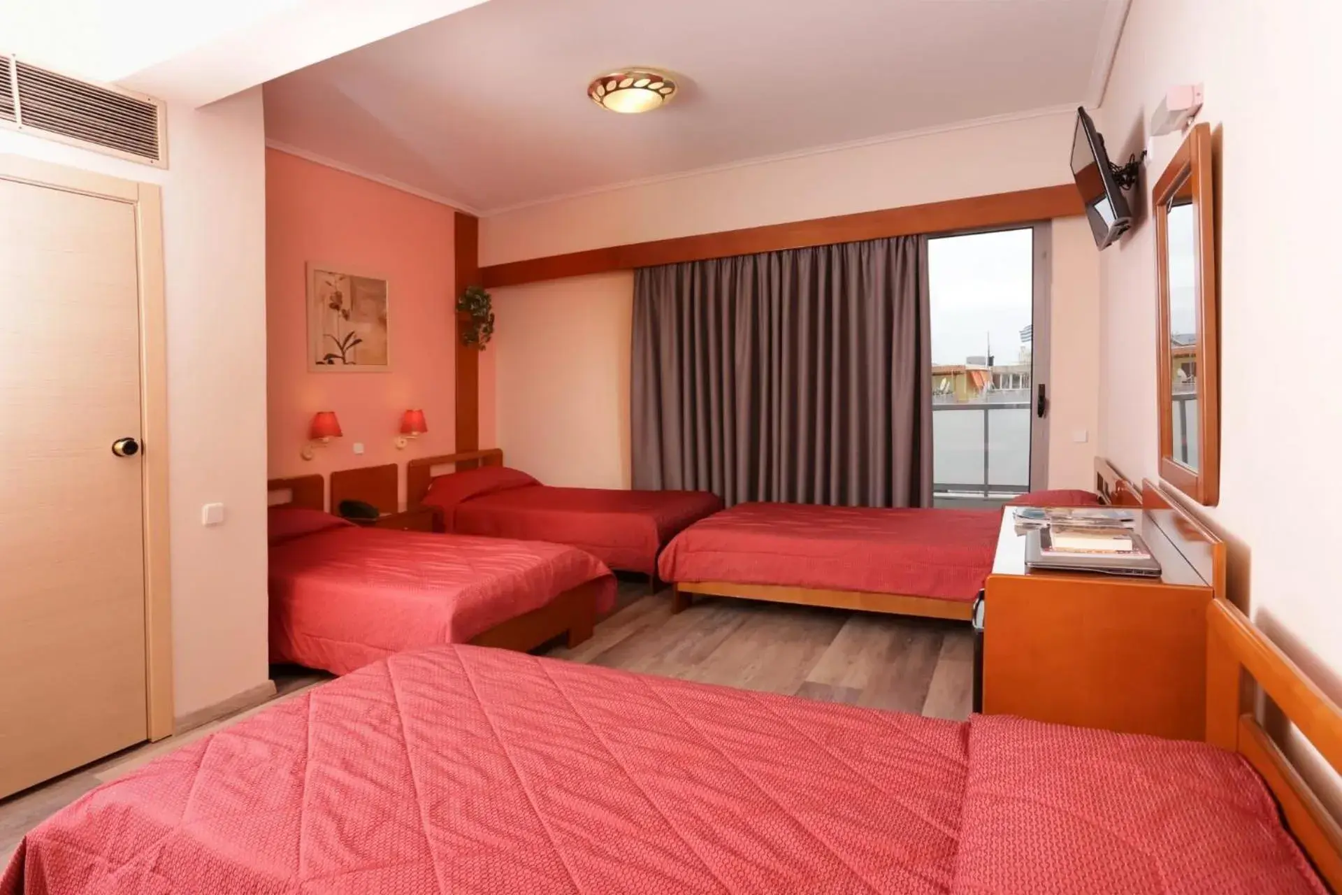 Bed in Xenophon Hotel Bed in Xenophon Hotel