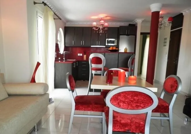 Kitchen or kitchenette in Arcadia Suites & Spa