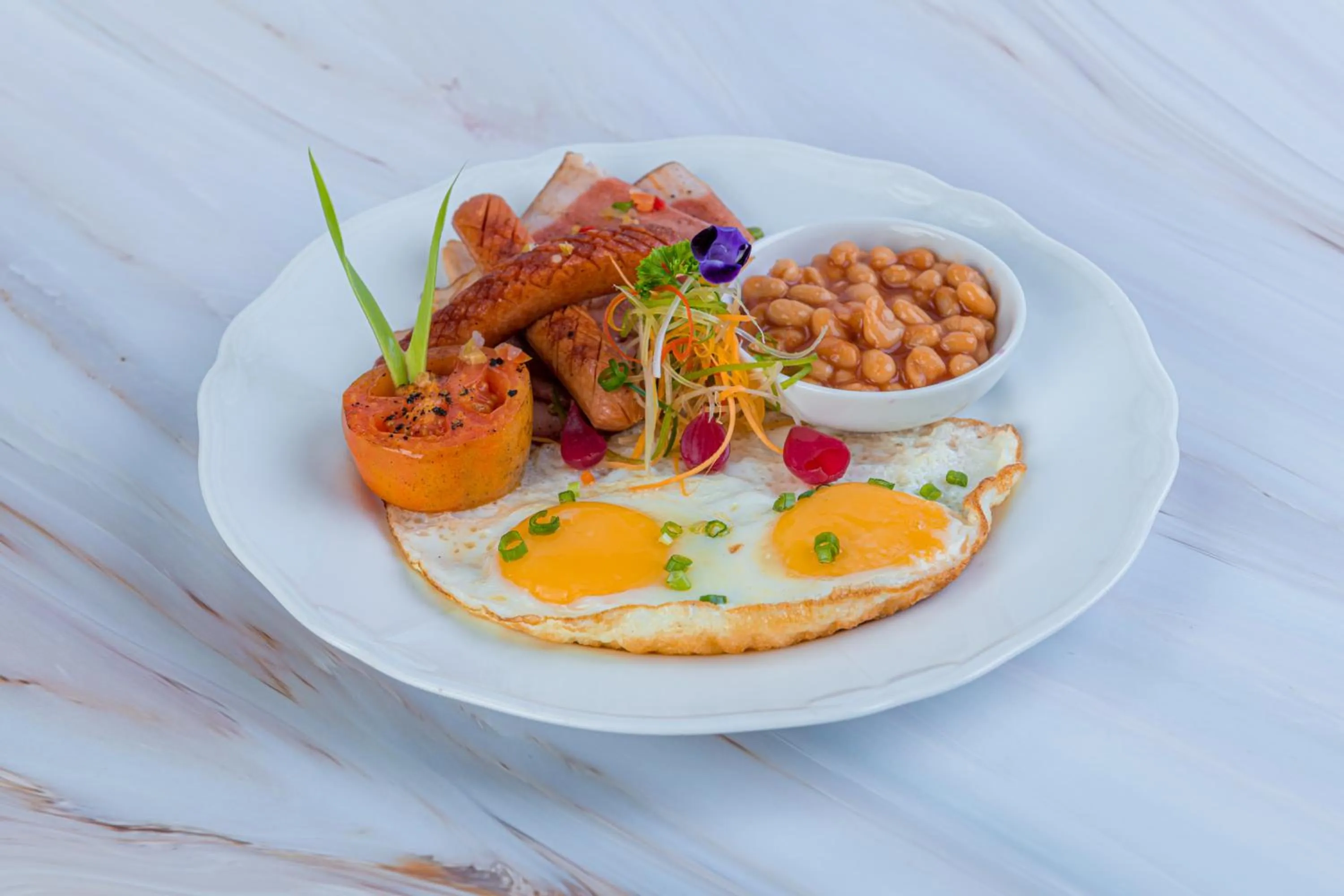 English/Irish breakfast in Earl's Red Colombo