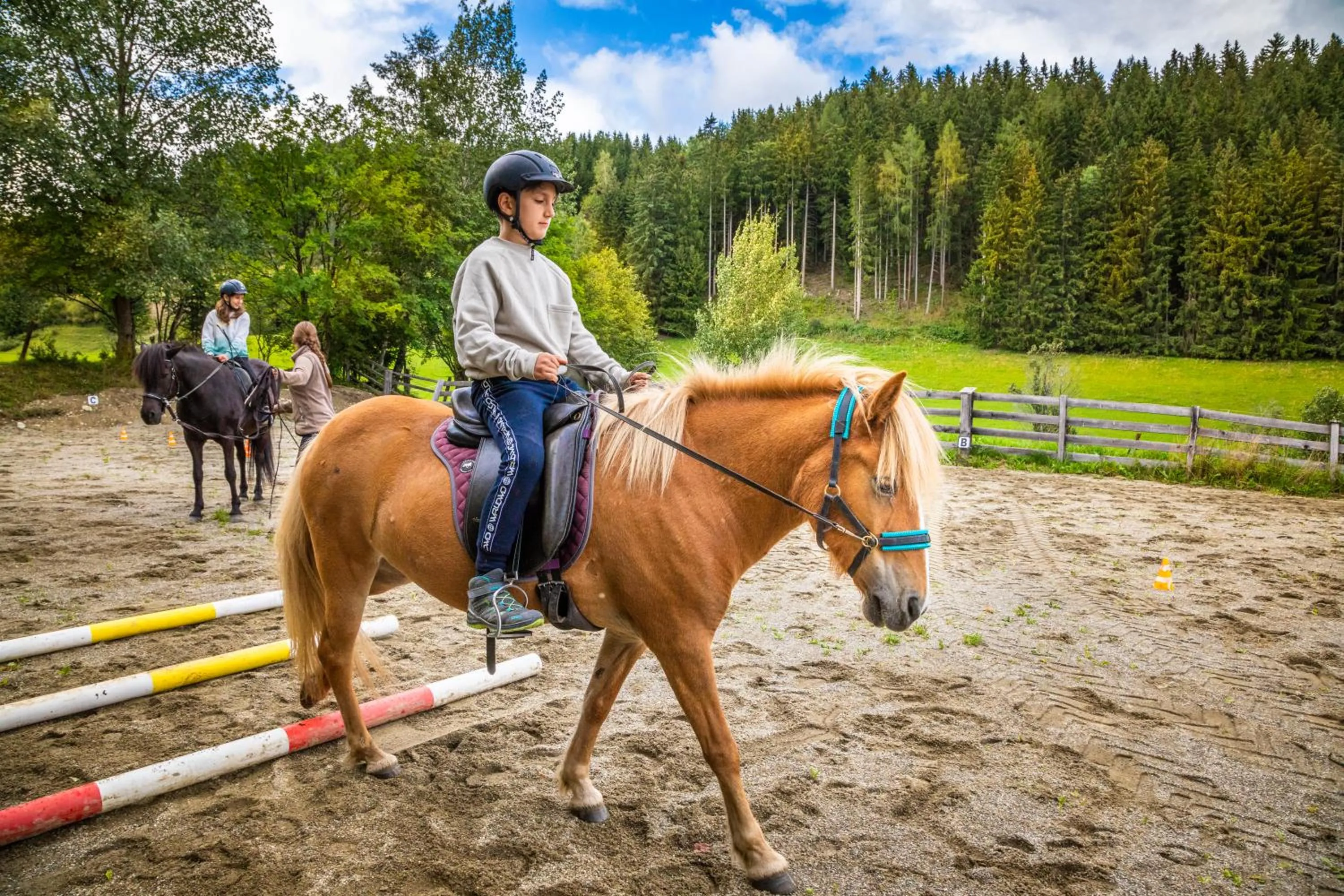 Horse-riding in Biobauernhof Tonimörtl