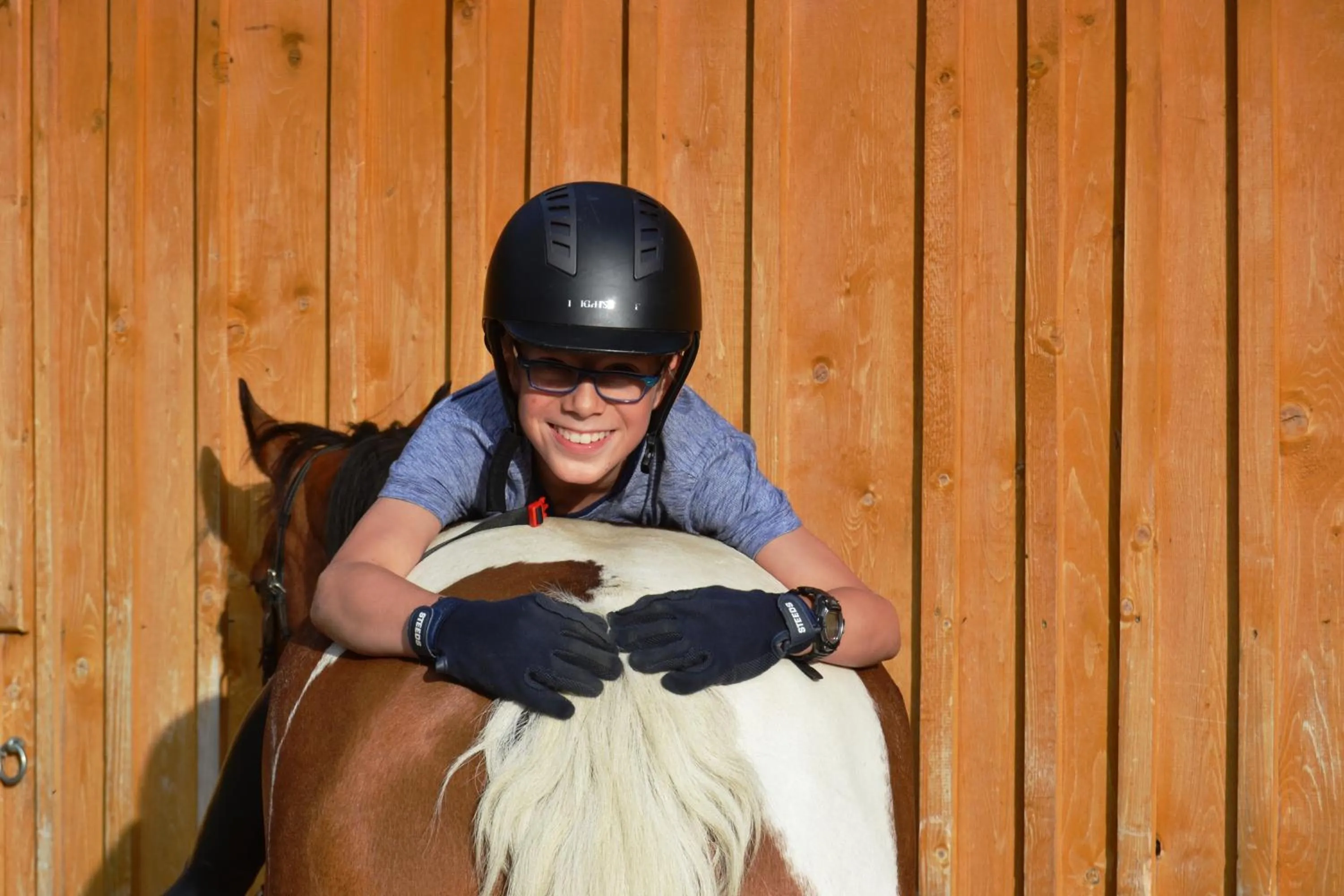 Horse-riding in Biobauernhof Tonimörtl