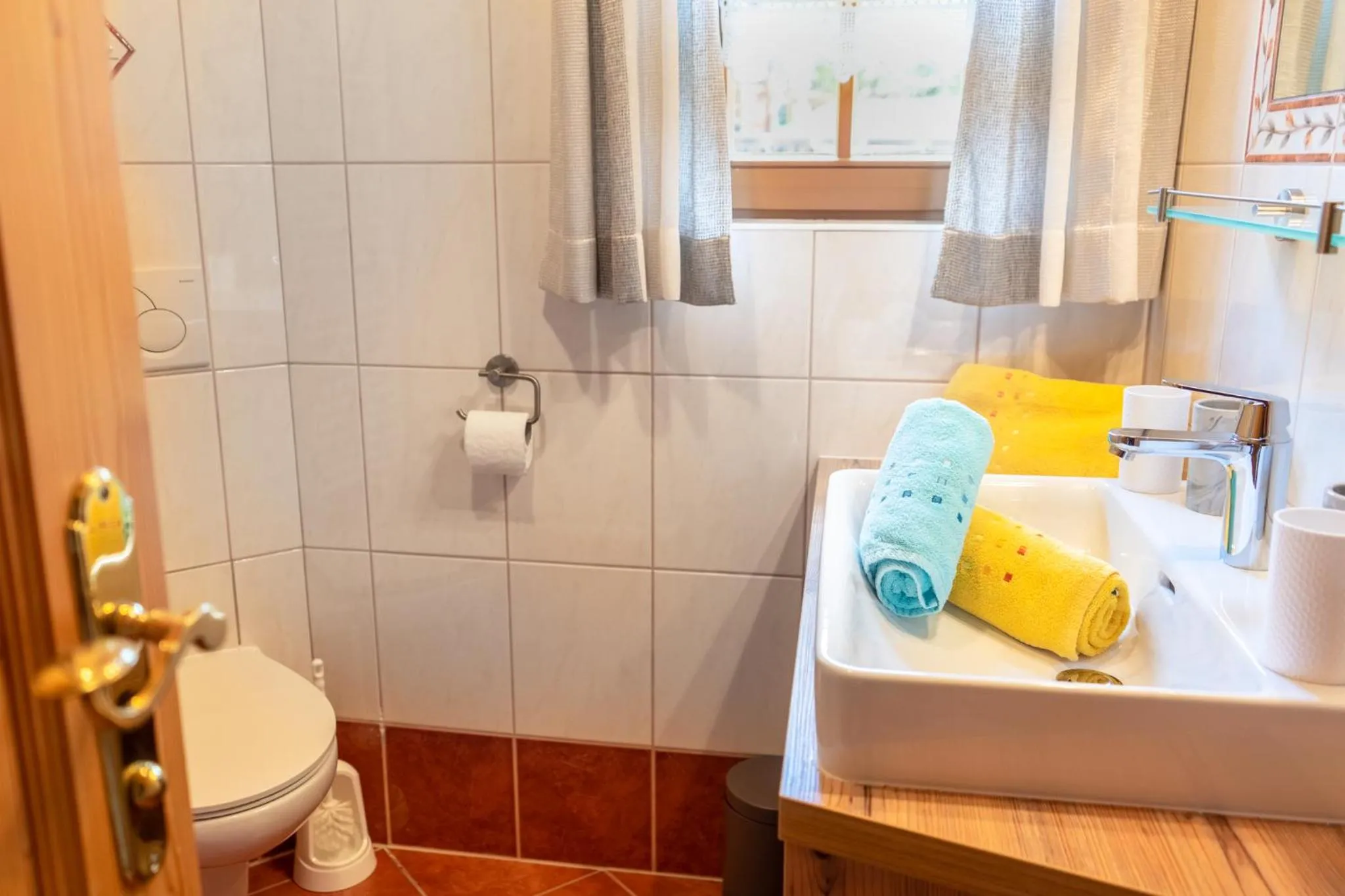Bathroom in Biobauernhof Tonimörtl