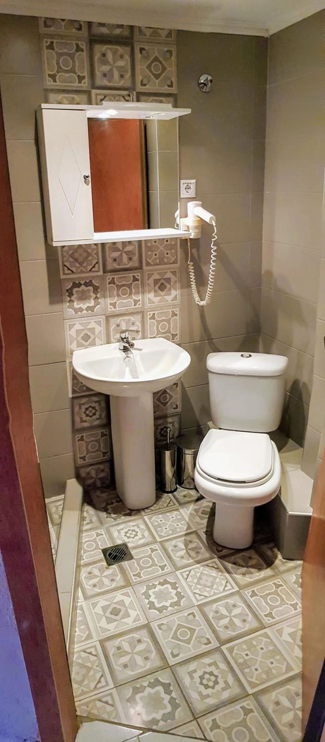 Bathroom in Anemos Hotel