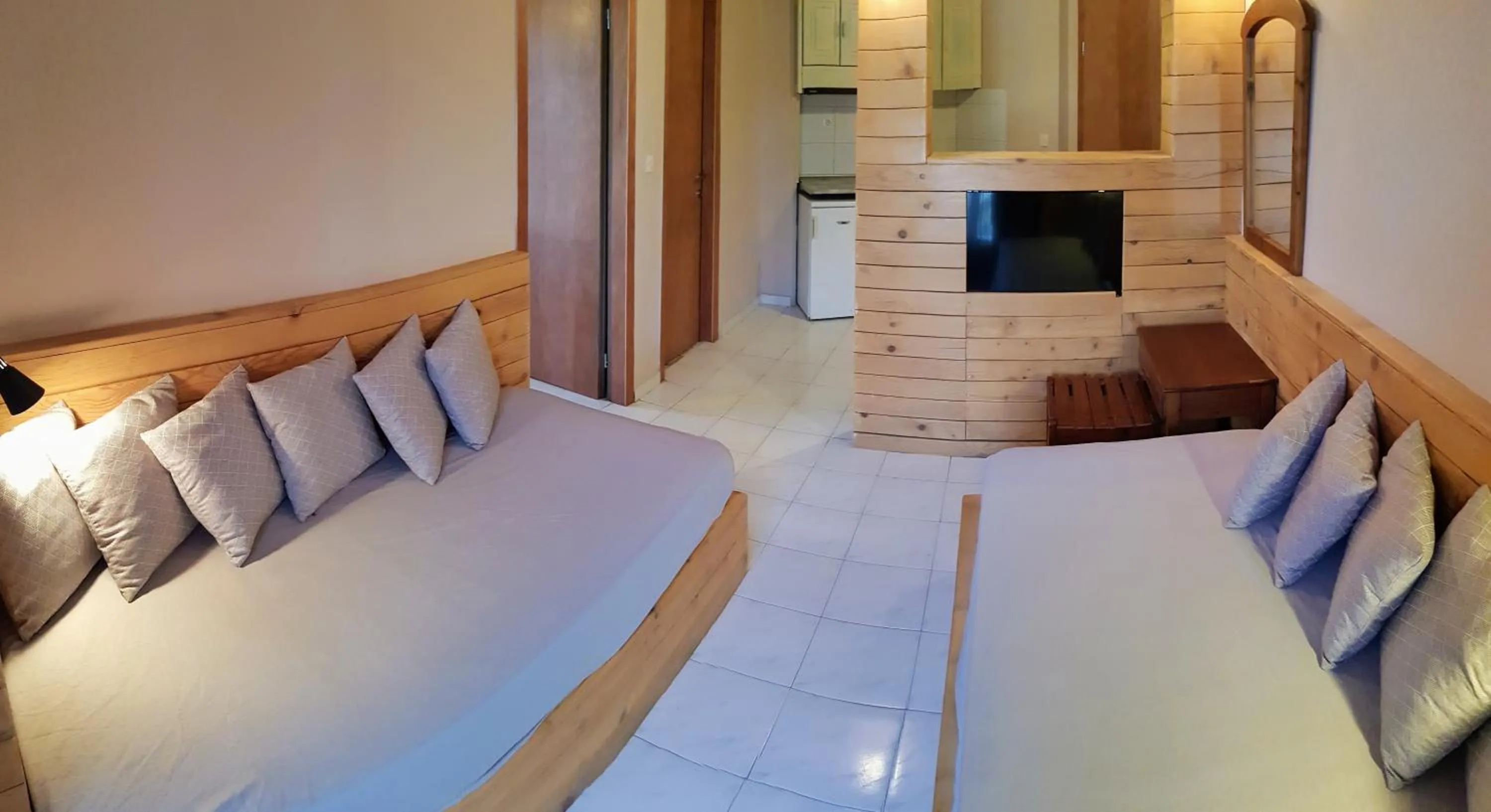 Seating area in Anemos Hotel