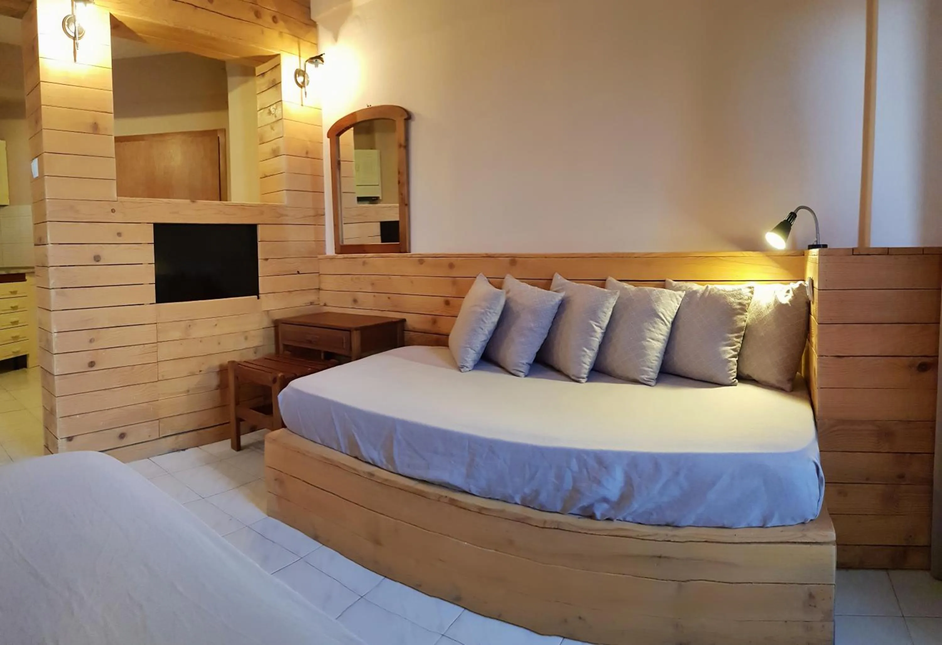 Seating area in Anemos Hotel