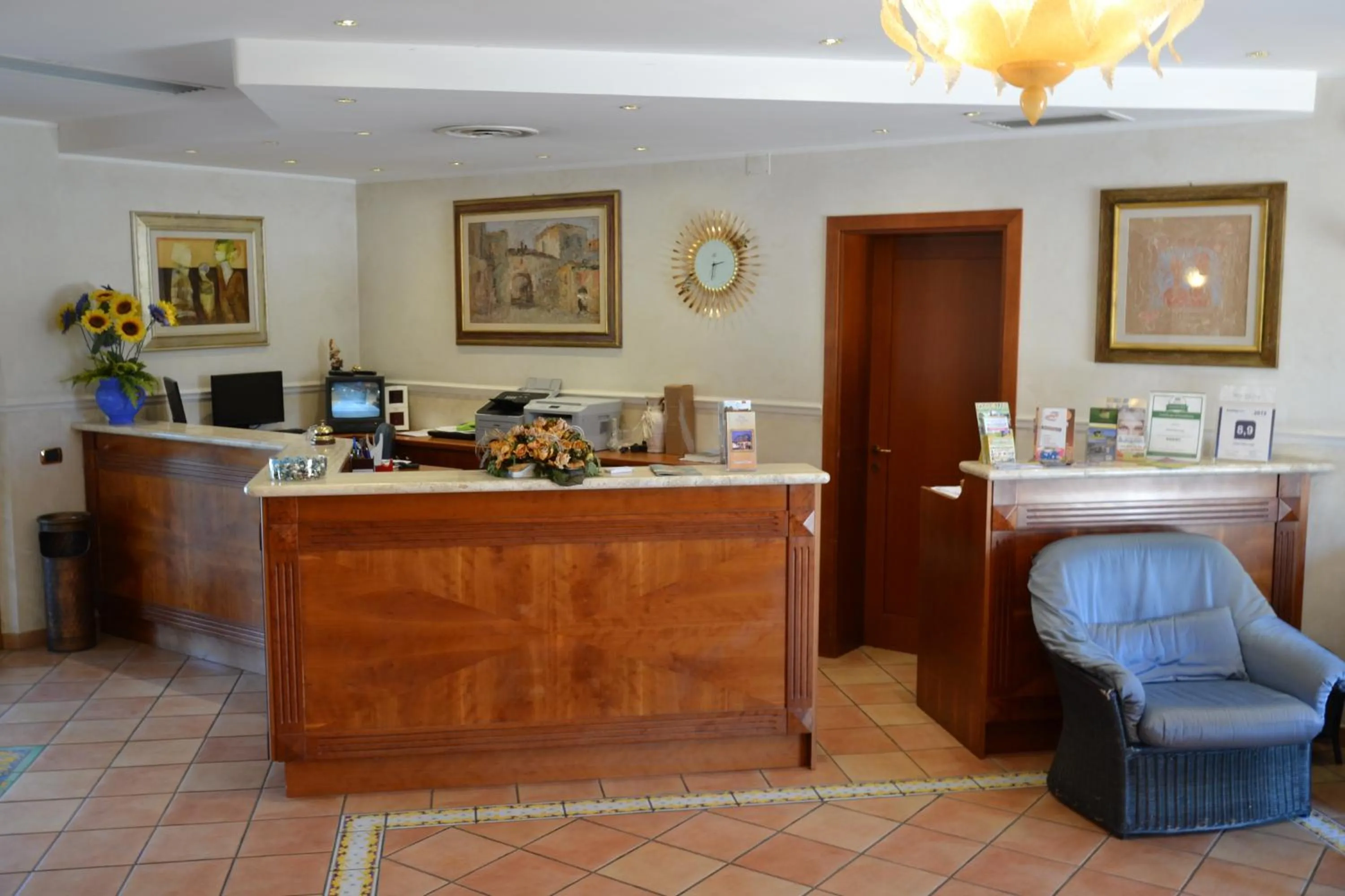 Lobby or reception in Villa Luigi Hotel & Restaurant Nuova gestione