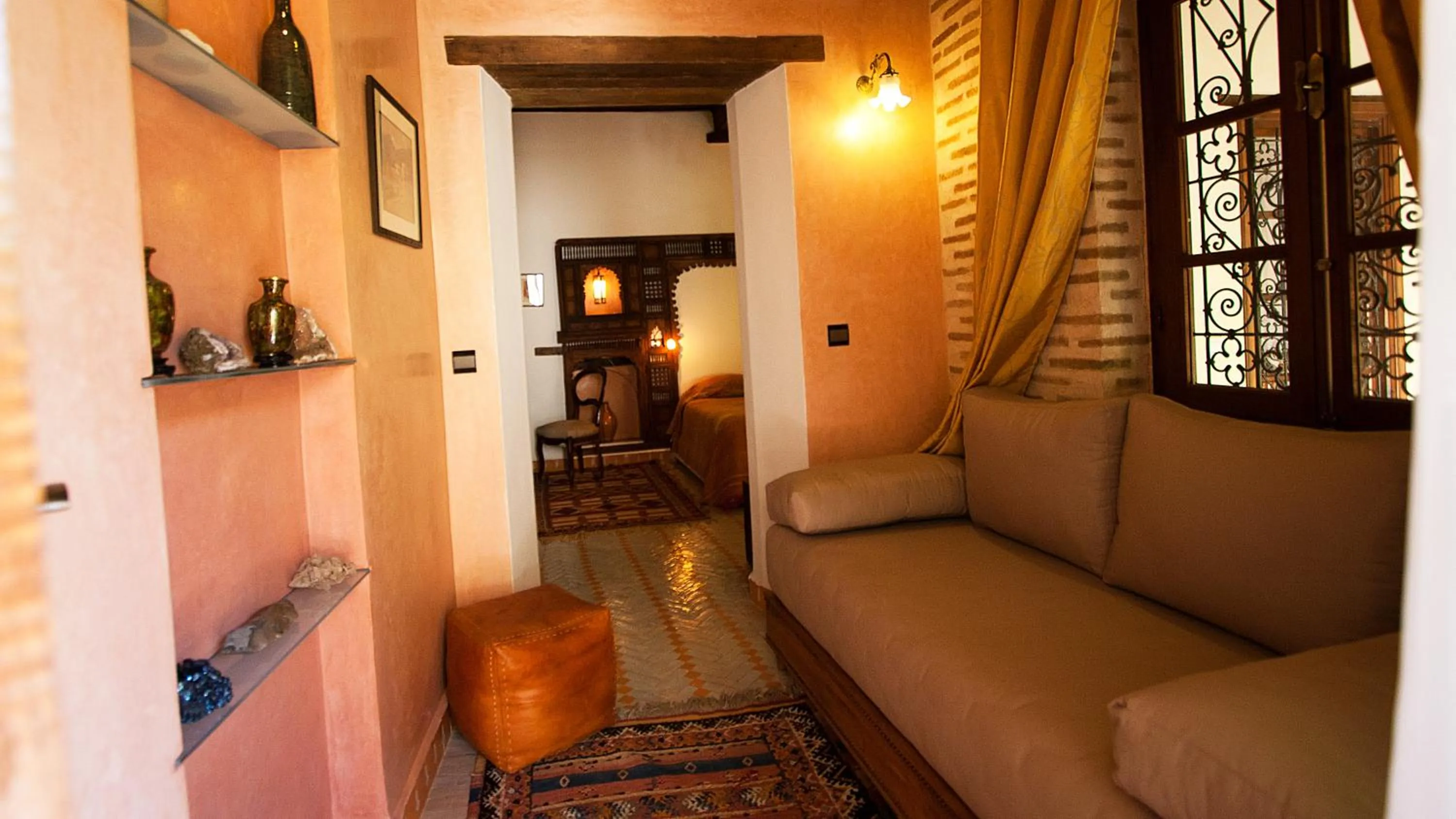 Seating area in Ryad Salama