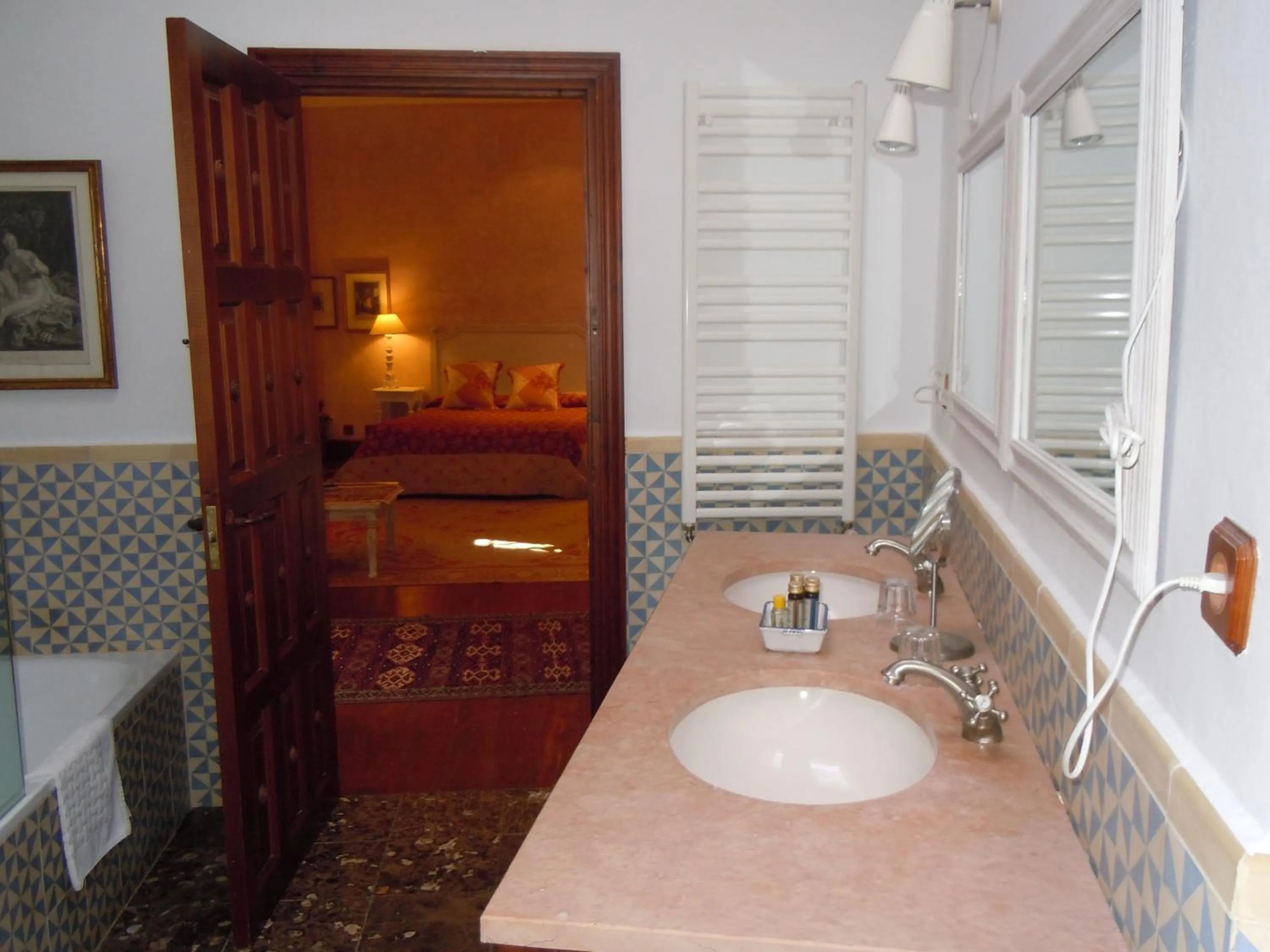 Decorative detail in Palacio Chaves Hotel