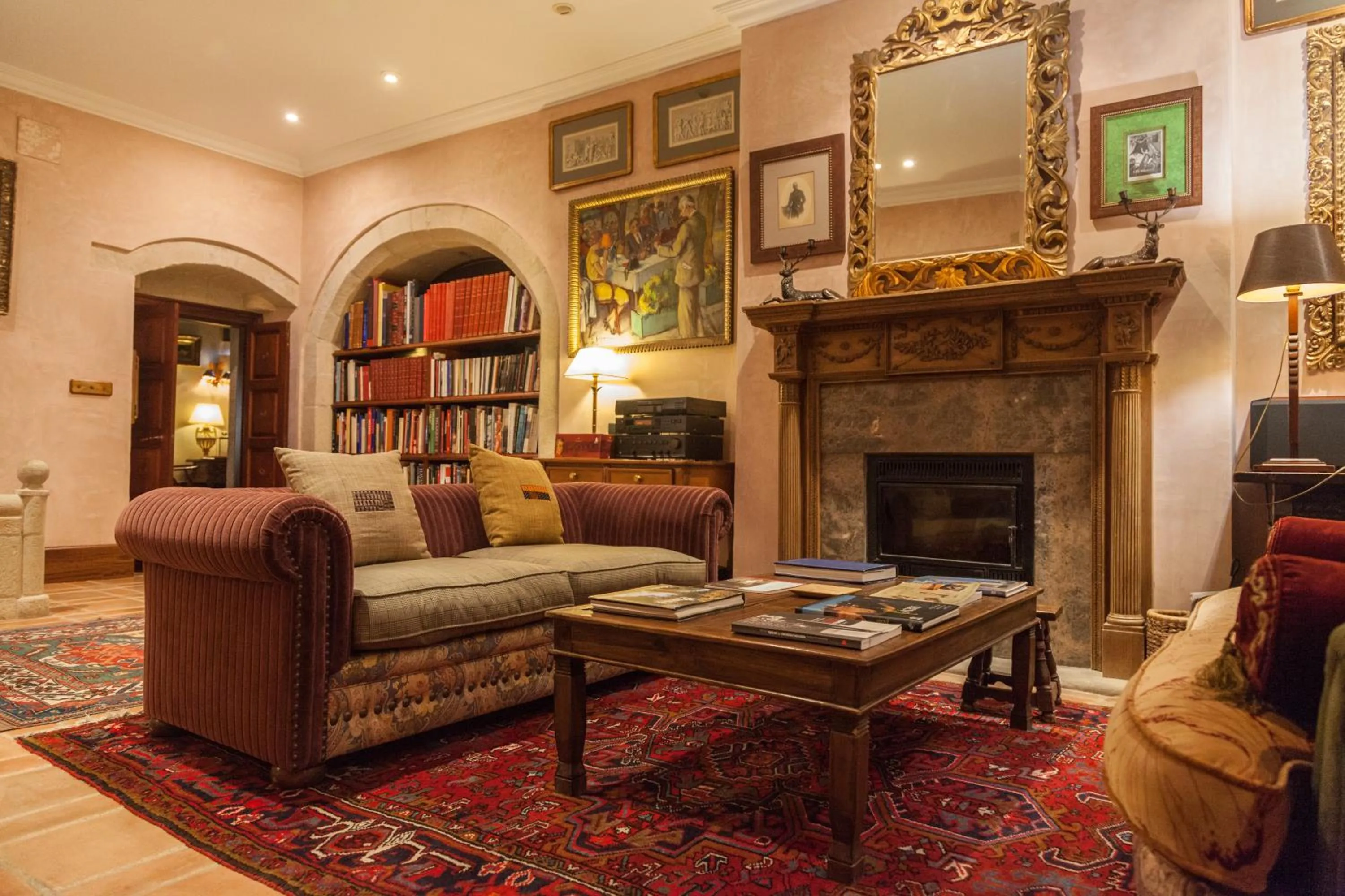 Living room in Palacio Chaves Hotel
