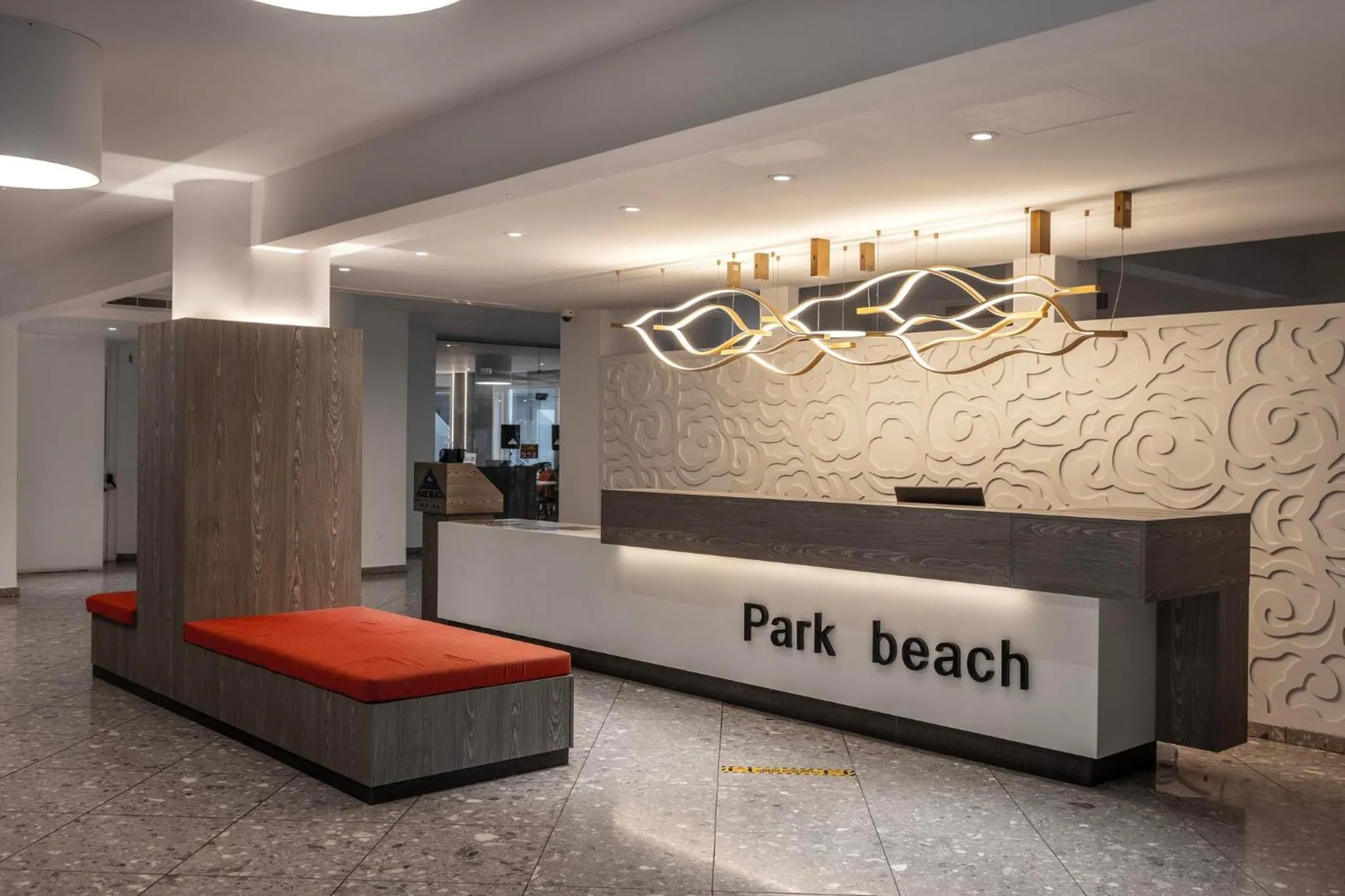 Lobby or reception in Park Beach Hotel