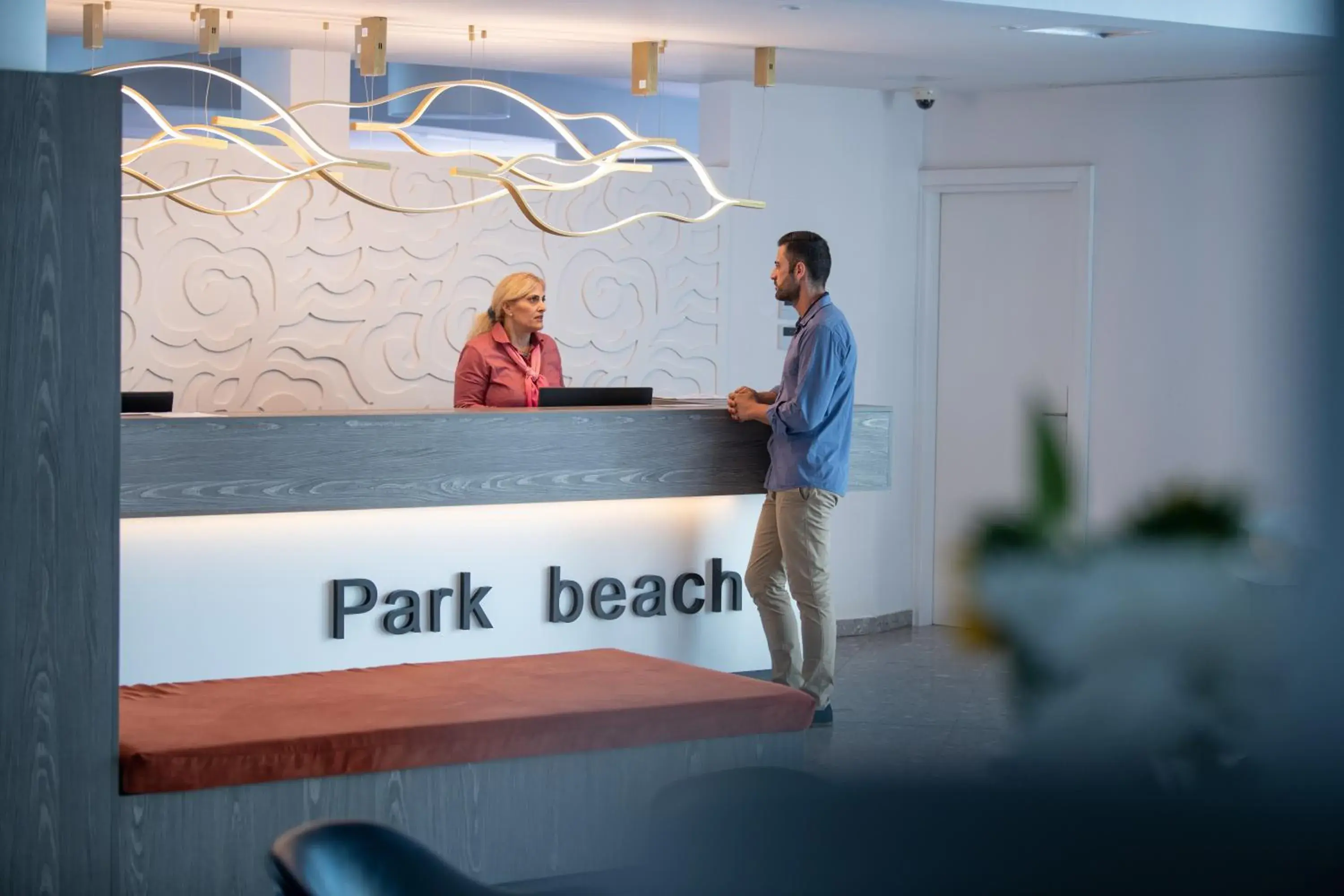 Lobby or reception in Park Beach Hotel