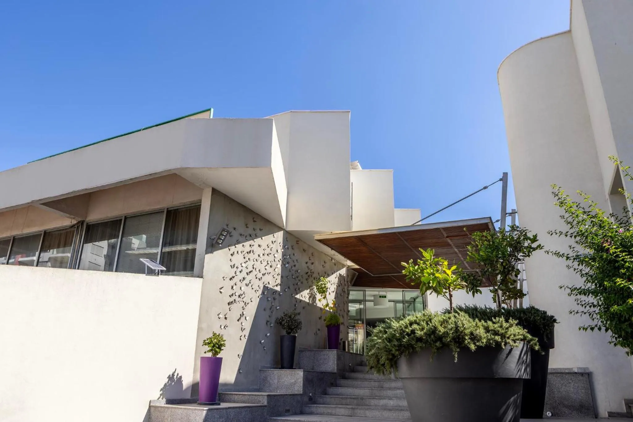 Facade/entrance in Park Beach Hotel