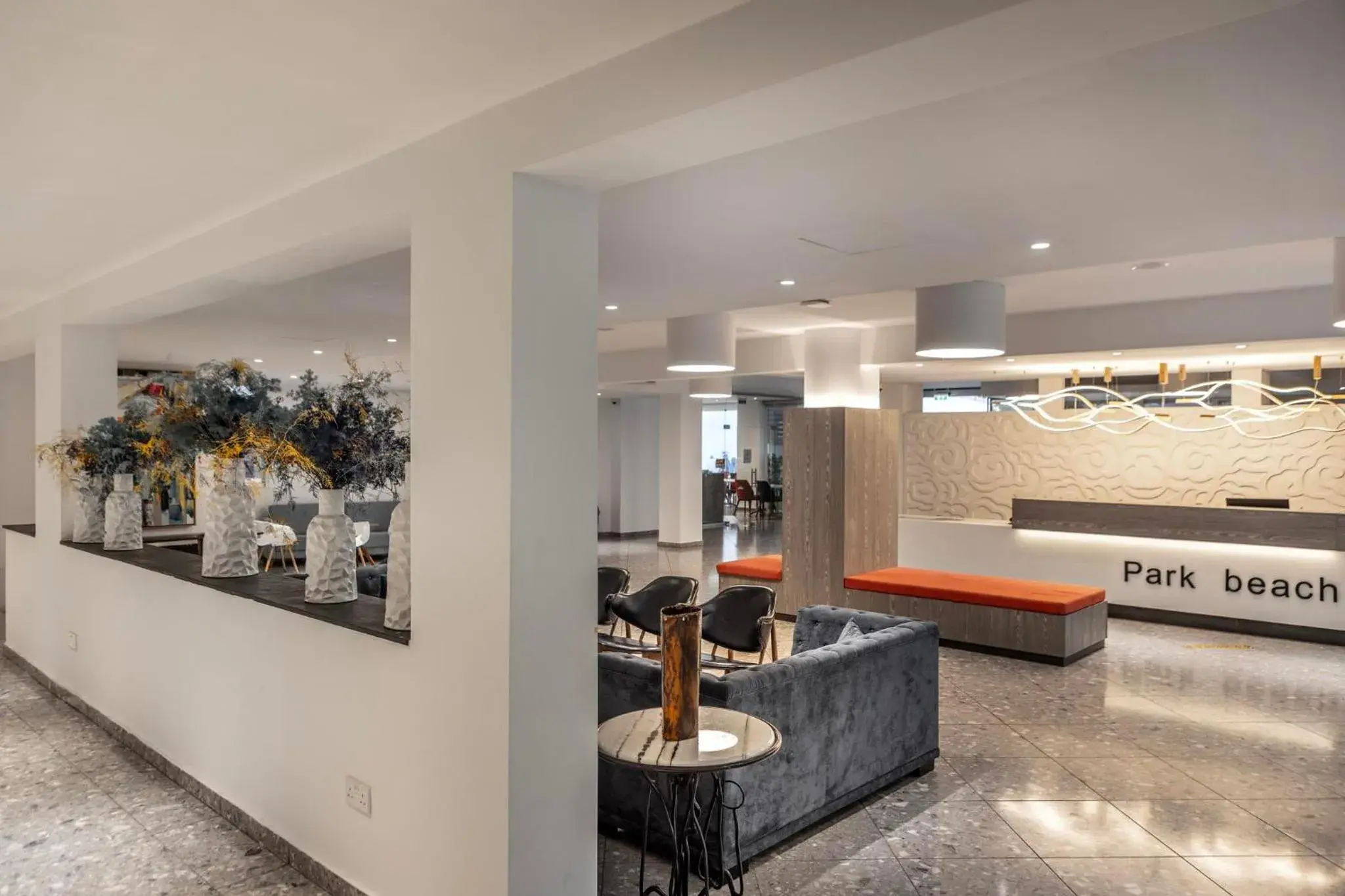 Lobby or reception in Park Beach Hotel Lobby or reception in Park Beach Hotel