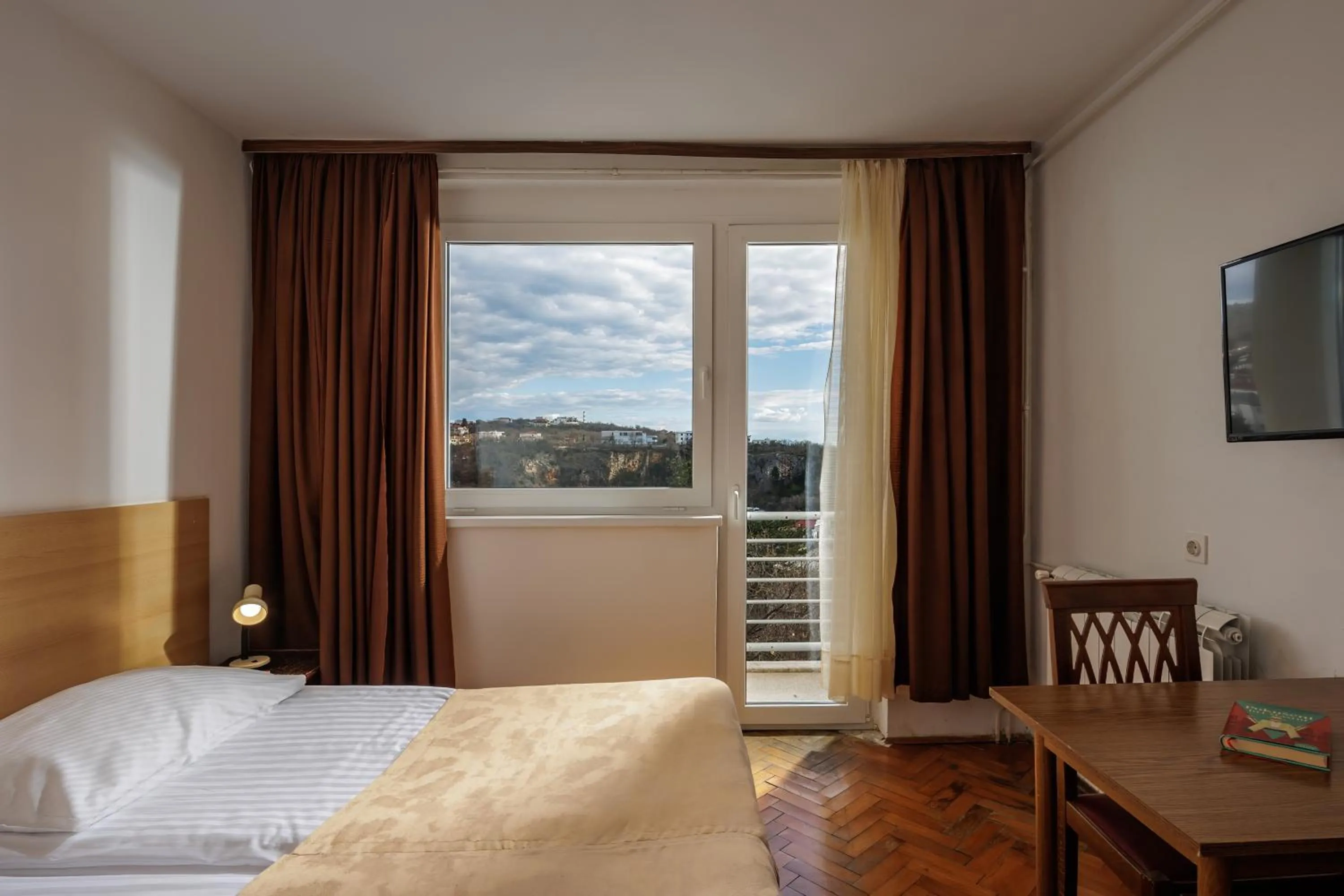 View (from property/room), Bed in Boarding House Lucija