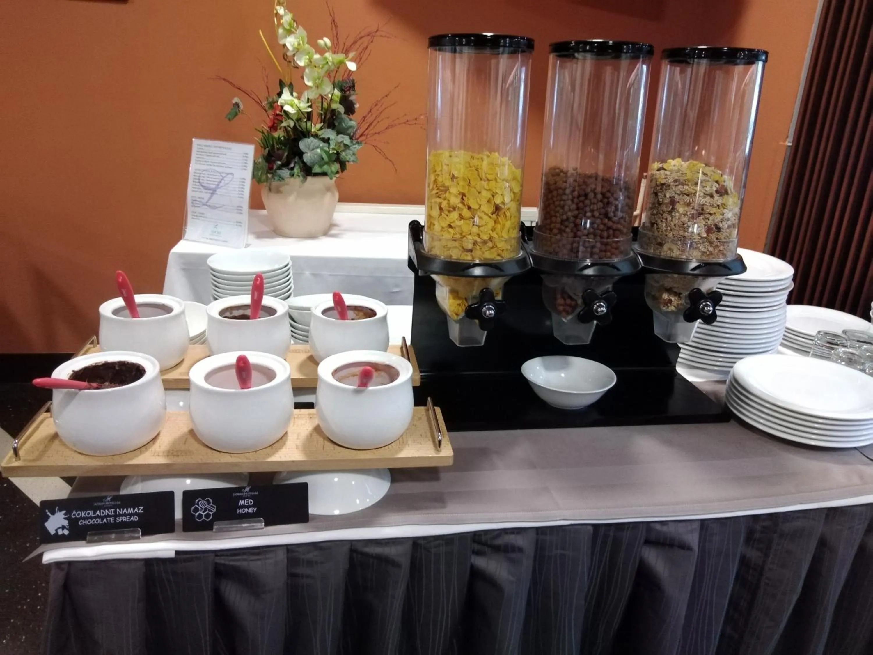 Buffet breakfast in Boarding House Lucija