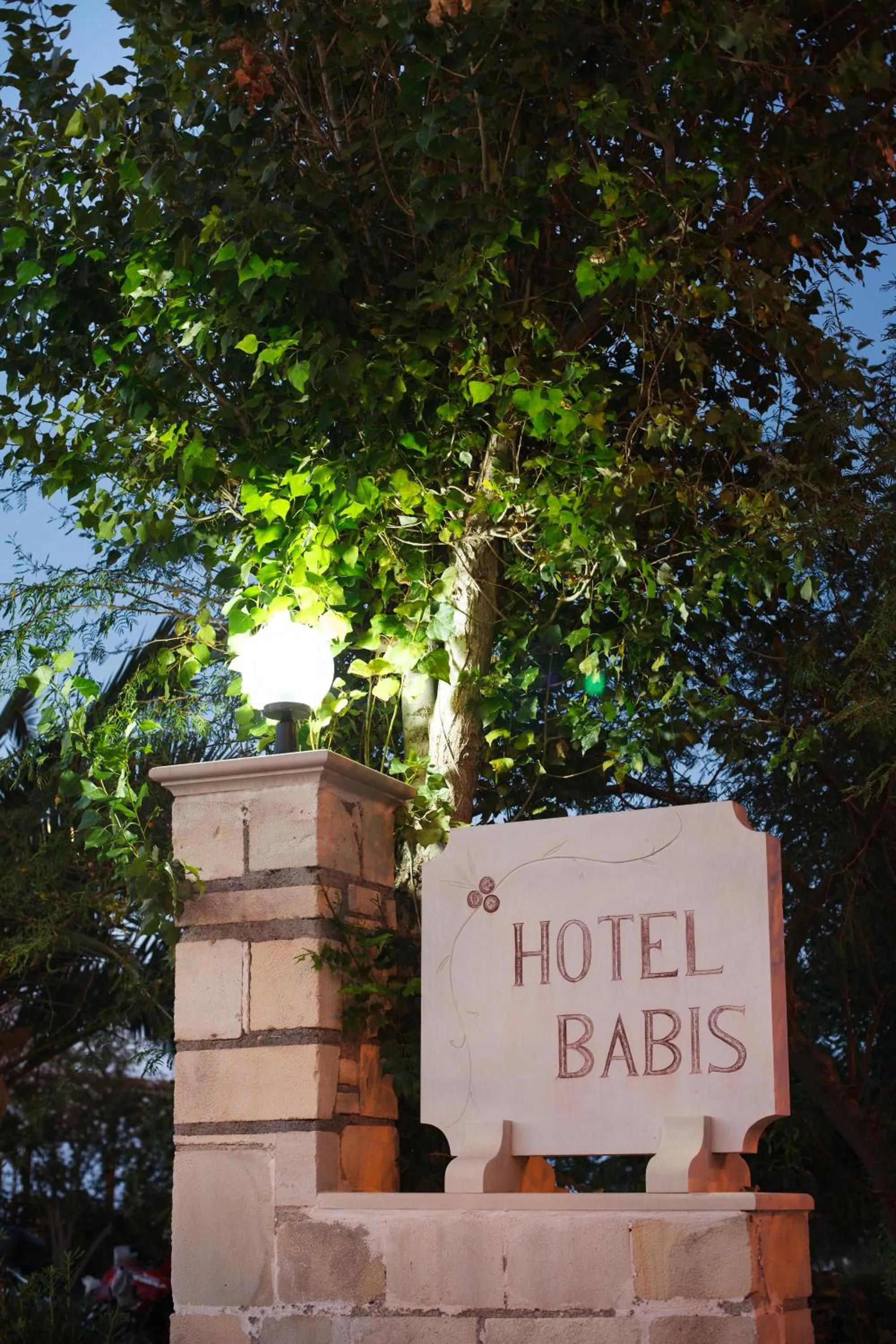 Facade/entrance in Babis Hotel