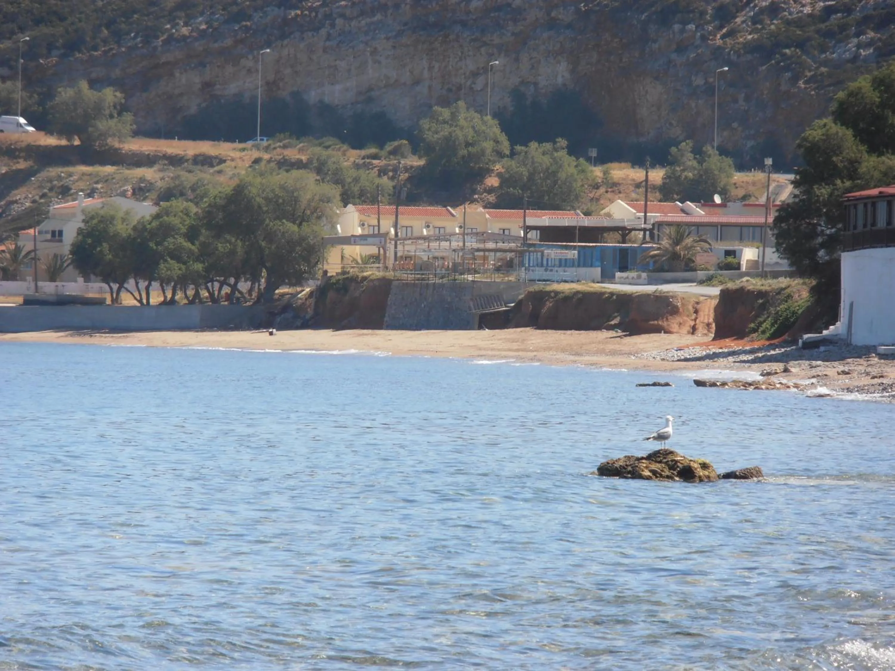 Beach in Babis Hotel