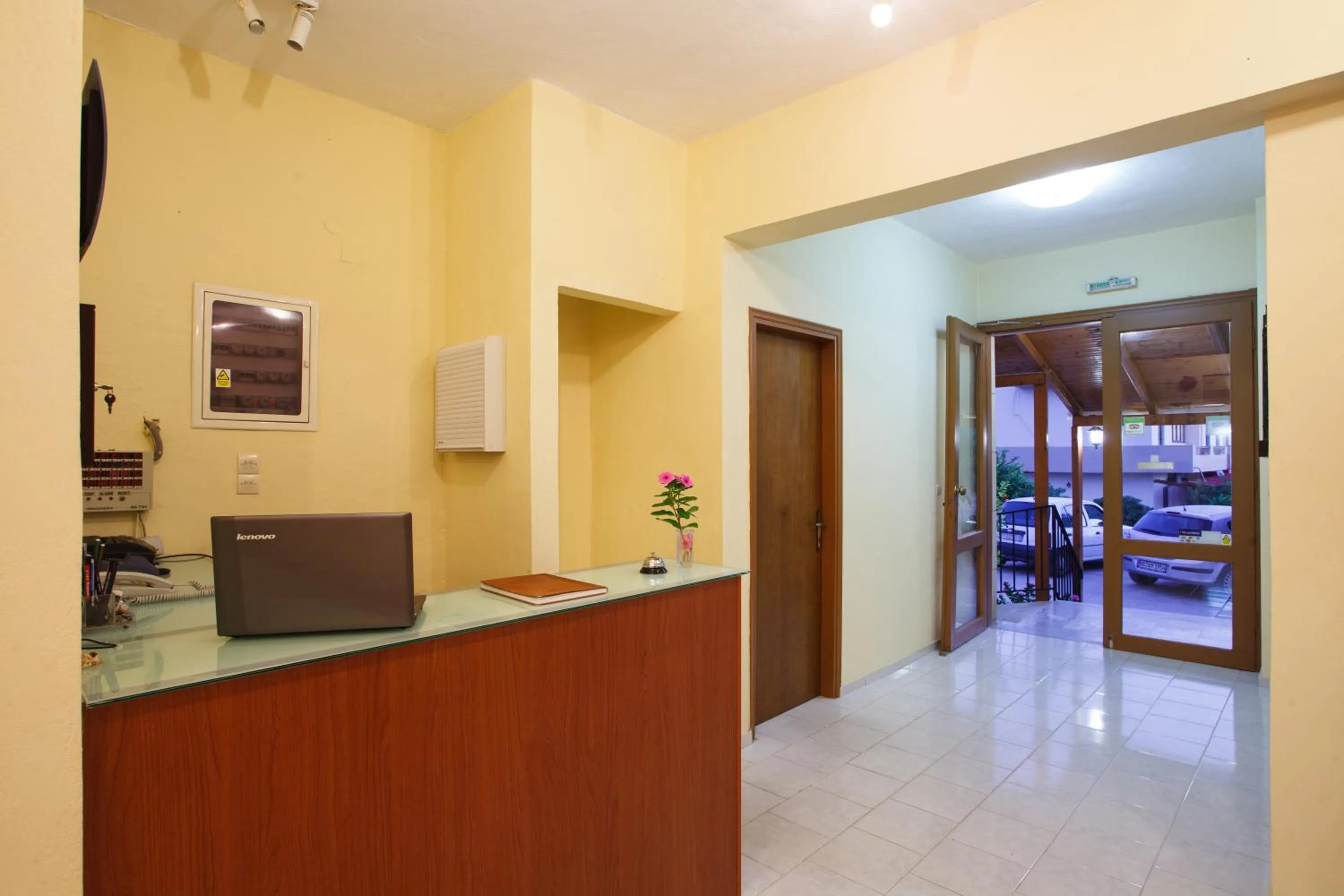 Lobby or reception in Babis Hotel