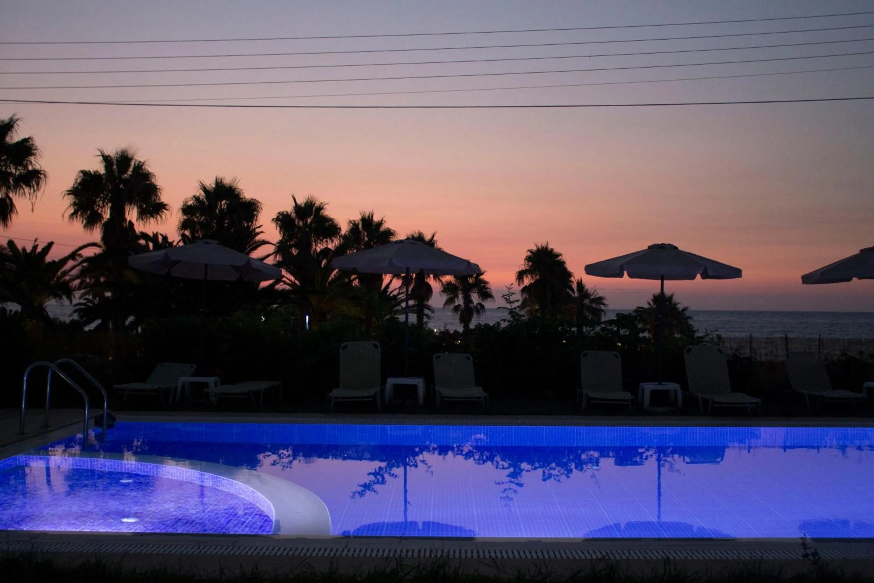 Swimming pool in Babis Hotel