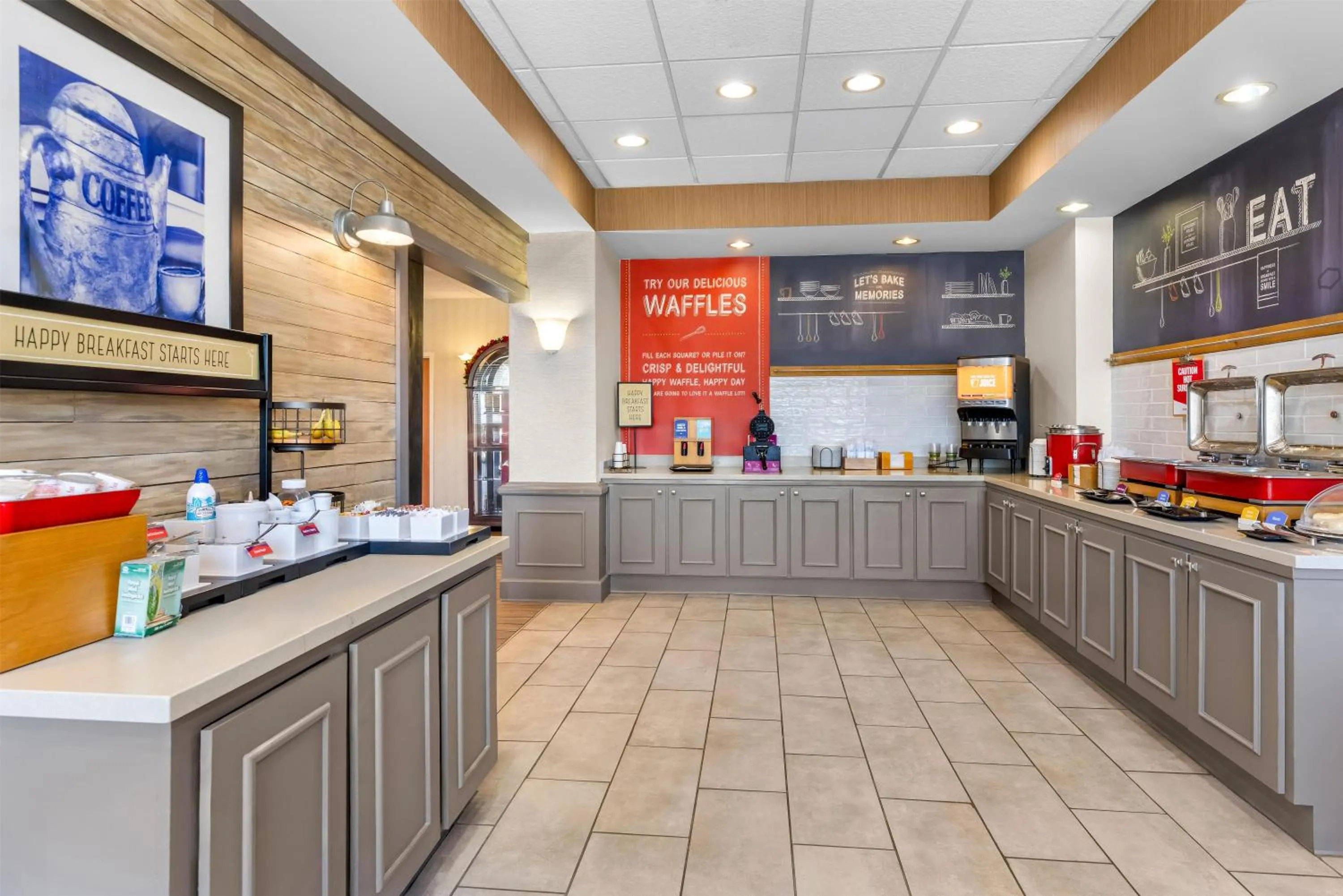 Breakfast in Hampton Inn Guntersville