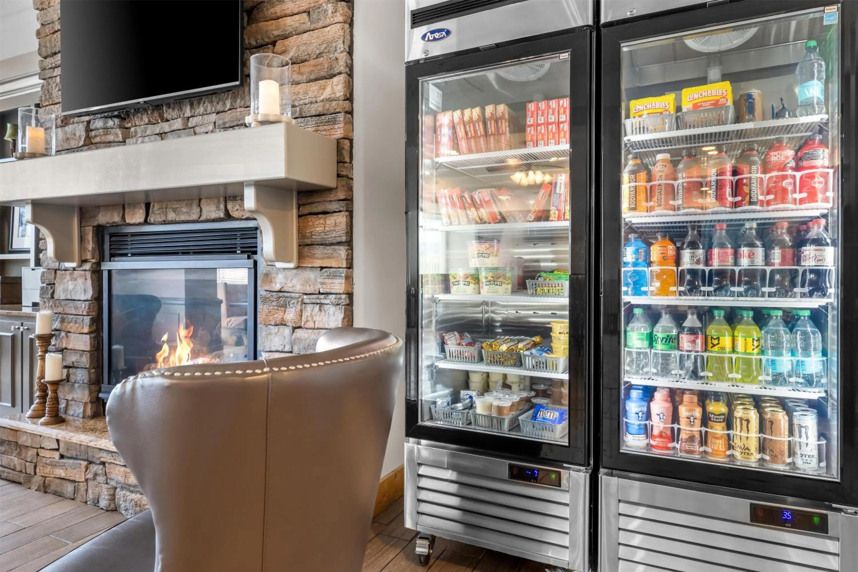 Lobby or reception in Hampton Inn Guntersville