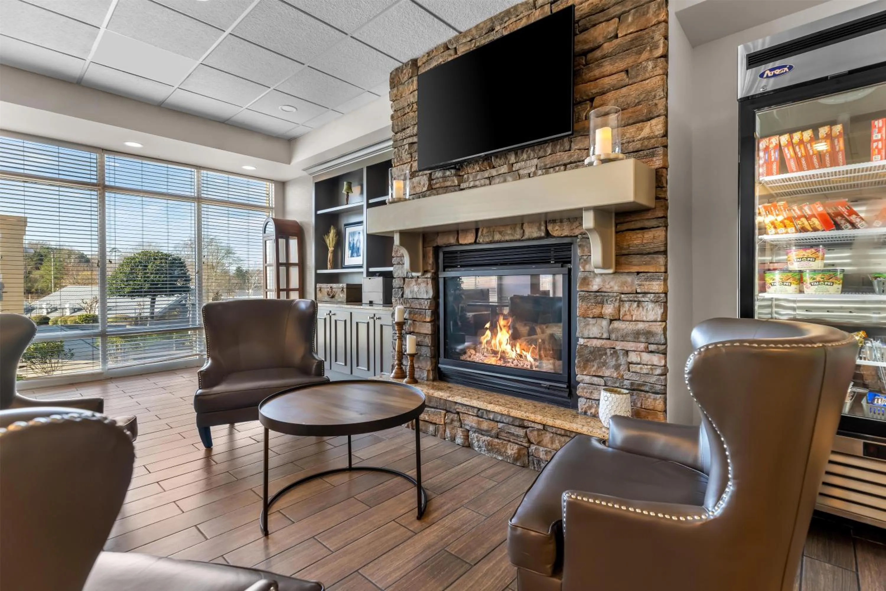 Lobby or reception in Hampton Inn Guntersville