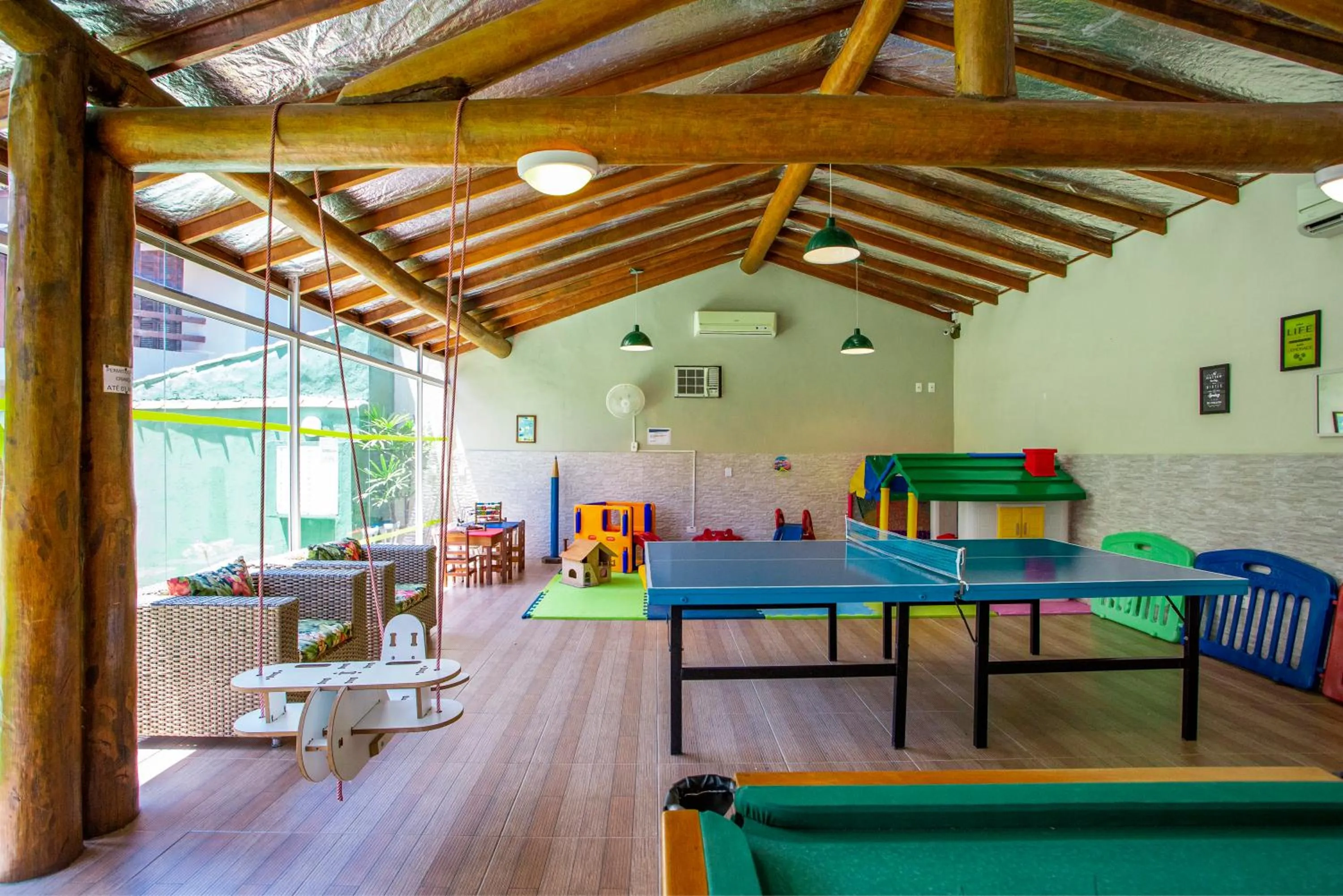 Game Room in Ciribaí Praia Hotel