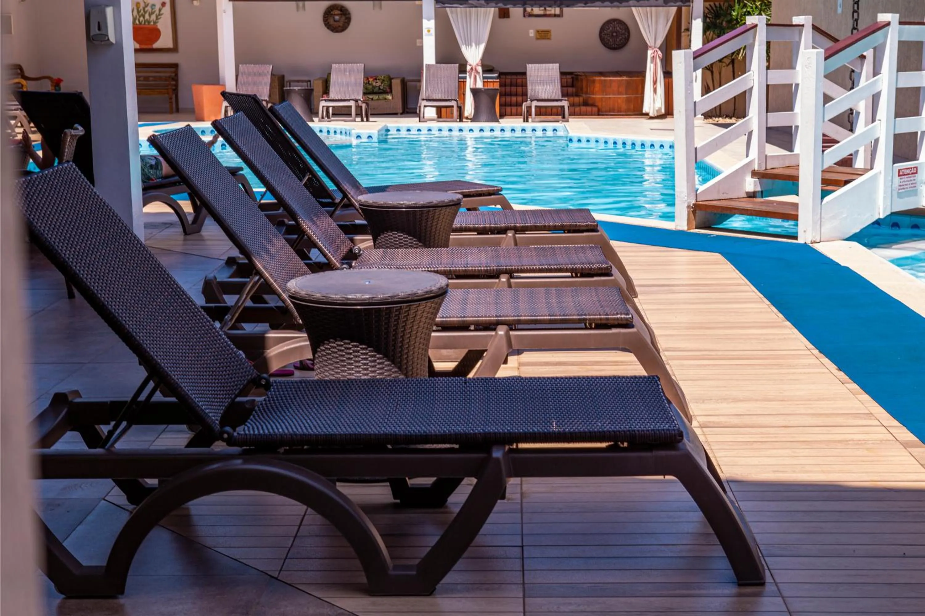 Swimming pool in Ciribaí Praia Hotel