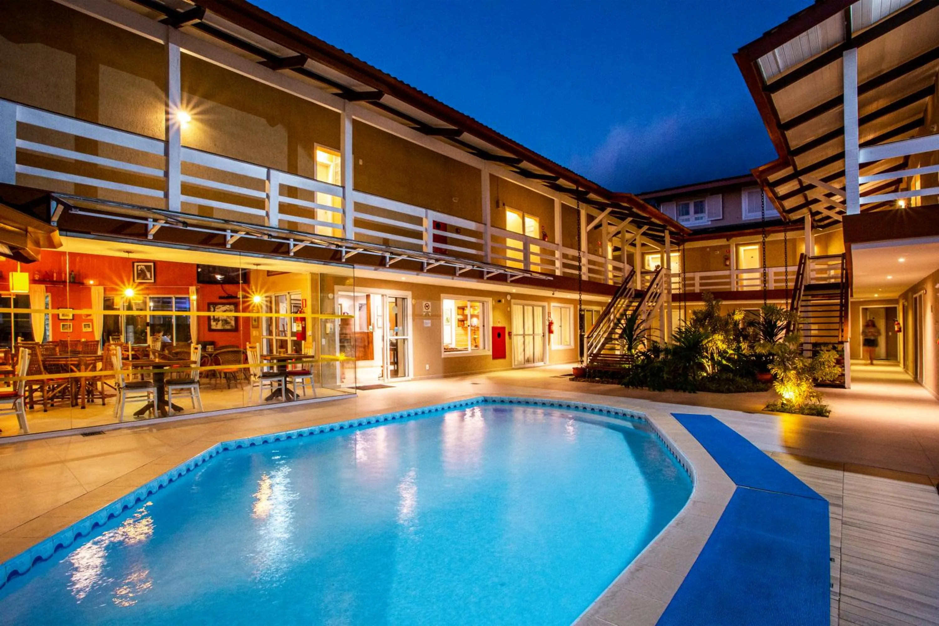 Swimming pool in Ciribaí Praia Hotel