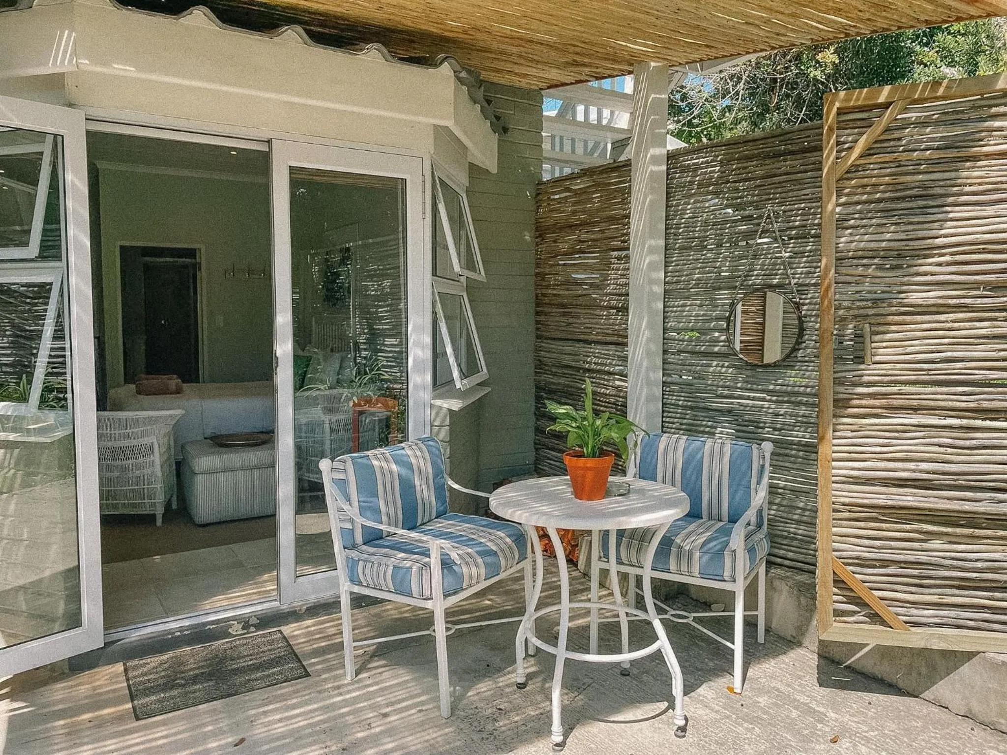 Patio in Panzi Garden Suite