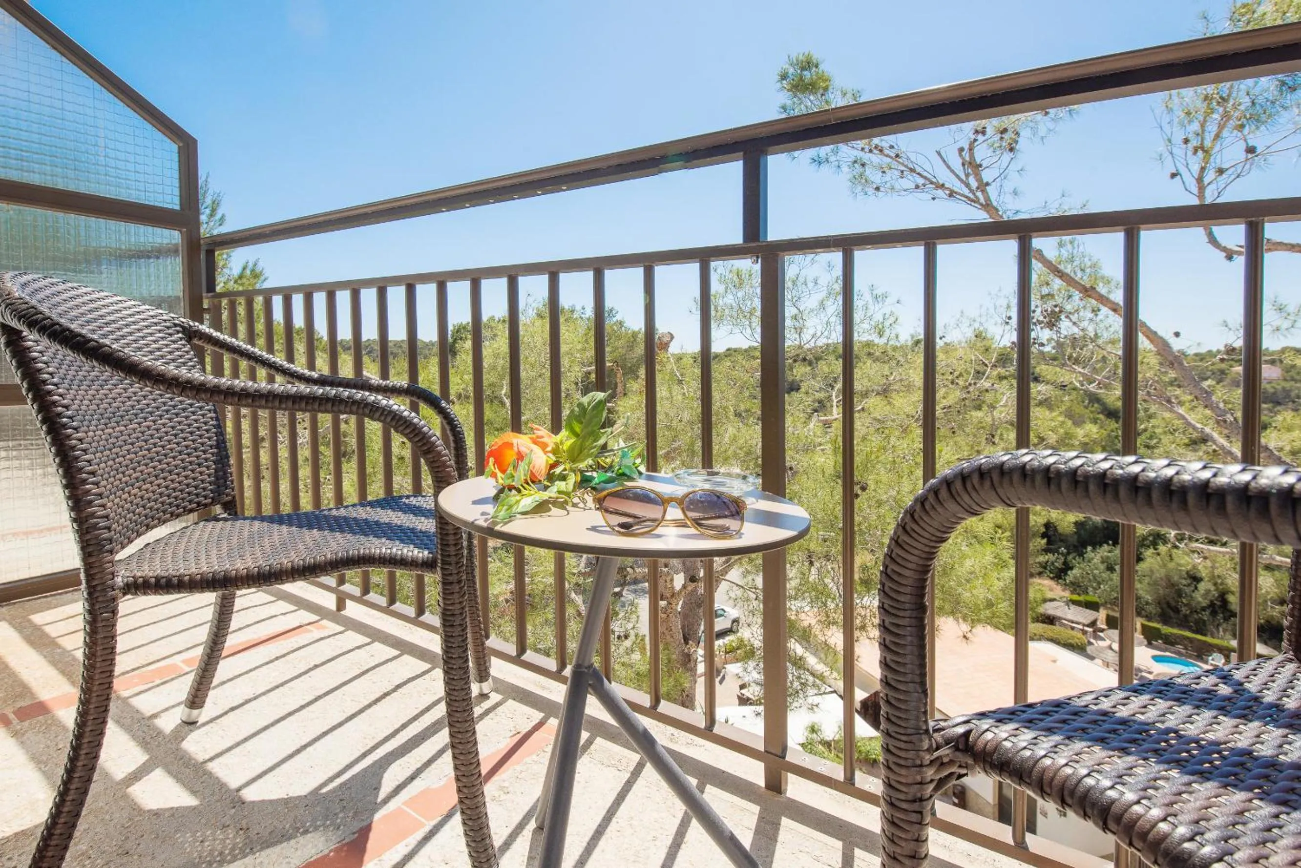Balcony/Terrace in Hotel Playa Mondrago