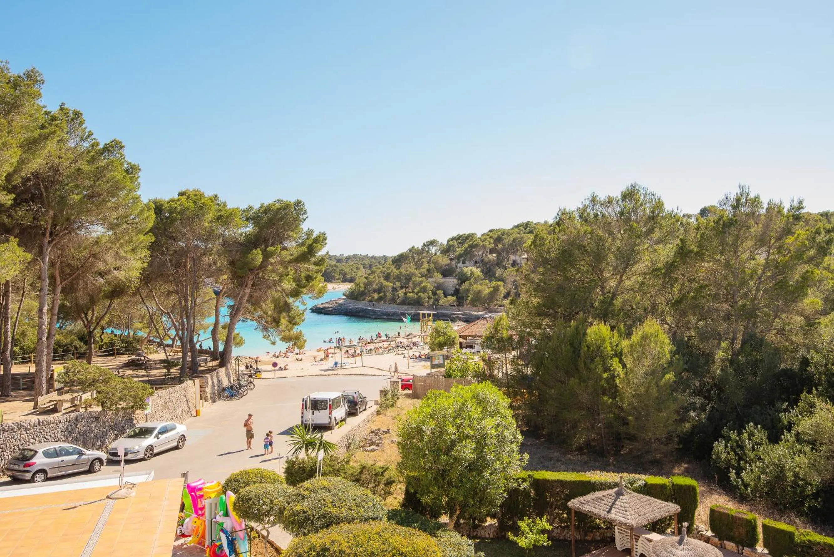Natural landscape in Hotel Playa Mondrago