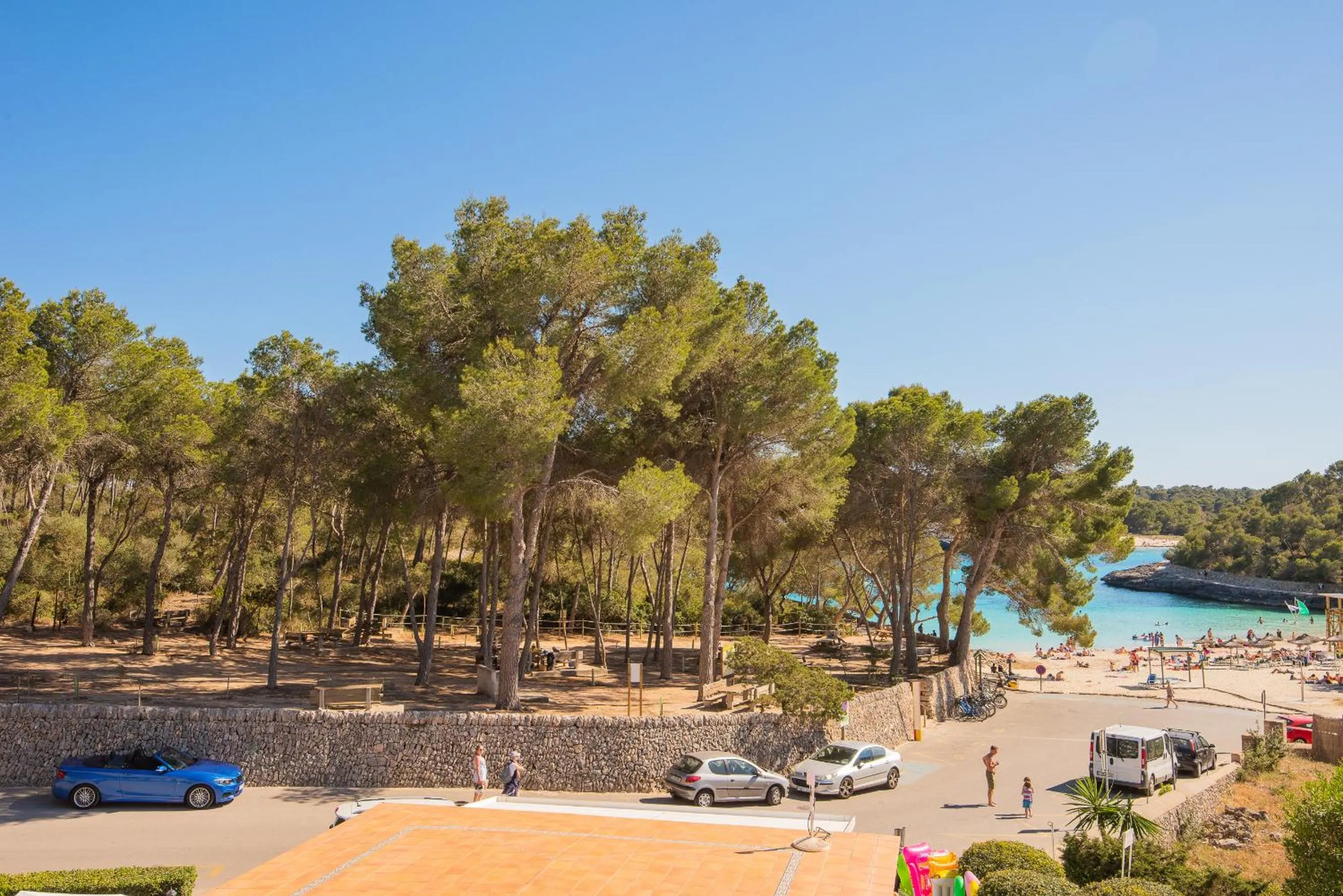 Natural landscape in Hotel Playa Mondrago